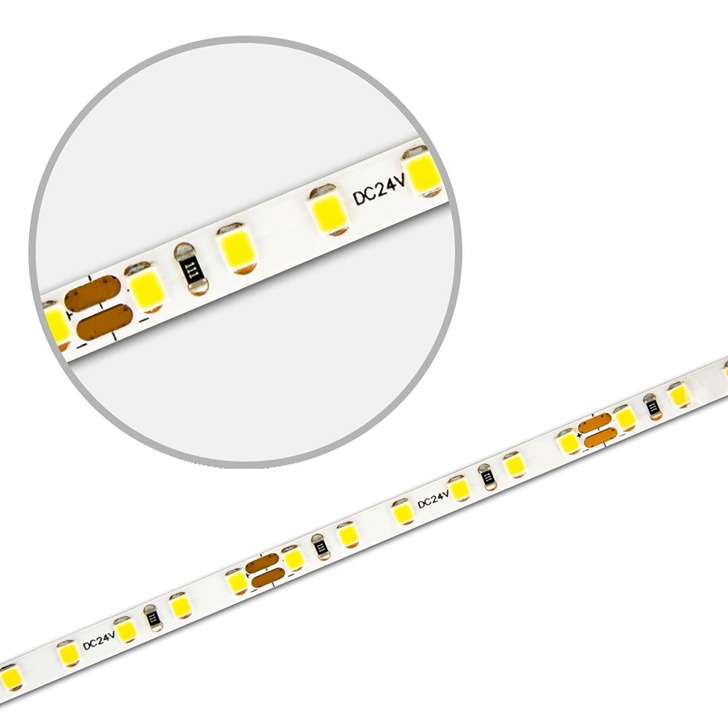 ISOLED LED CRI930 MICRO Linear Flexband, 24V DC, 15W, IP20, 3000K, 5m Rolle, 120 LED/m - 1