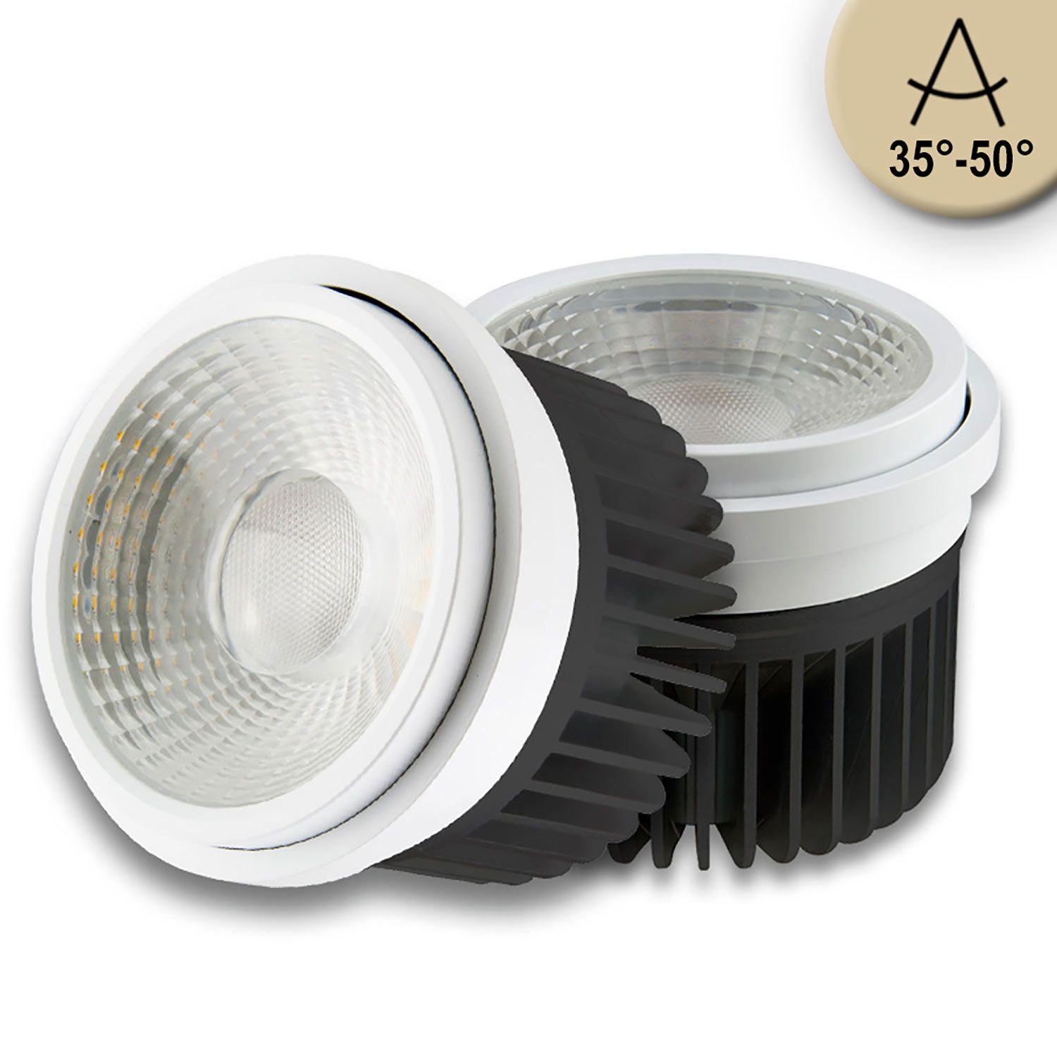 ISOLED AR111 Bread Light 30W, 35°-50° variabel, inkl. externem VG ISOLED AR111 Bread Light 30W, 35°-50° variabel, inkl. externem VG - 1