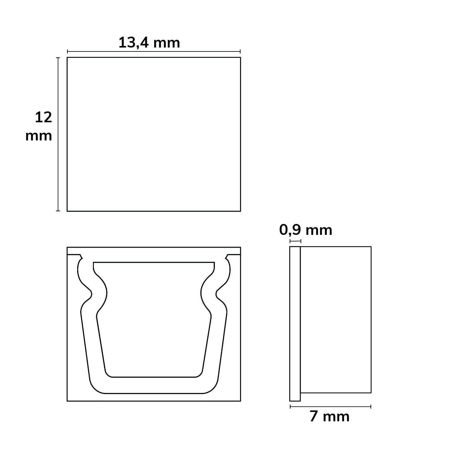 ISOLED Endkappe EC81 für Profil SURF10, 1 STK - 4