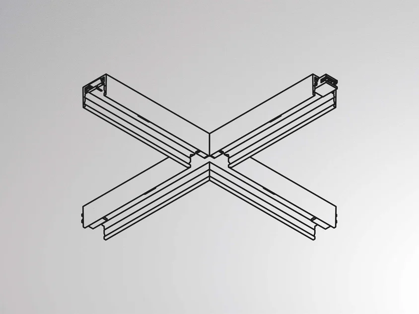 Molto Luce MAGNETICS X-VERBINDER (schwarz) - 1
