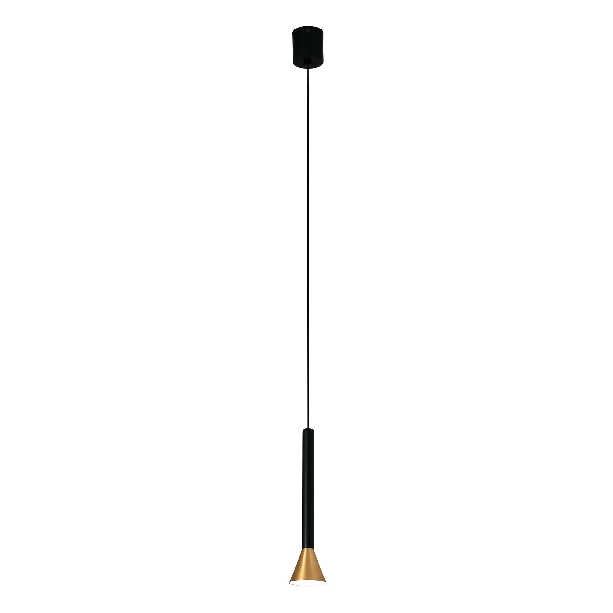 Faro DANKA Satinierte Gold-Pendelleuchte Faro DANKA Satinierte Gold-Pendelleuchte - 1