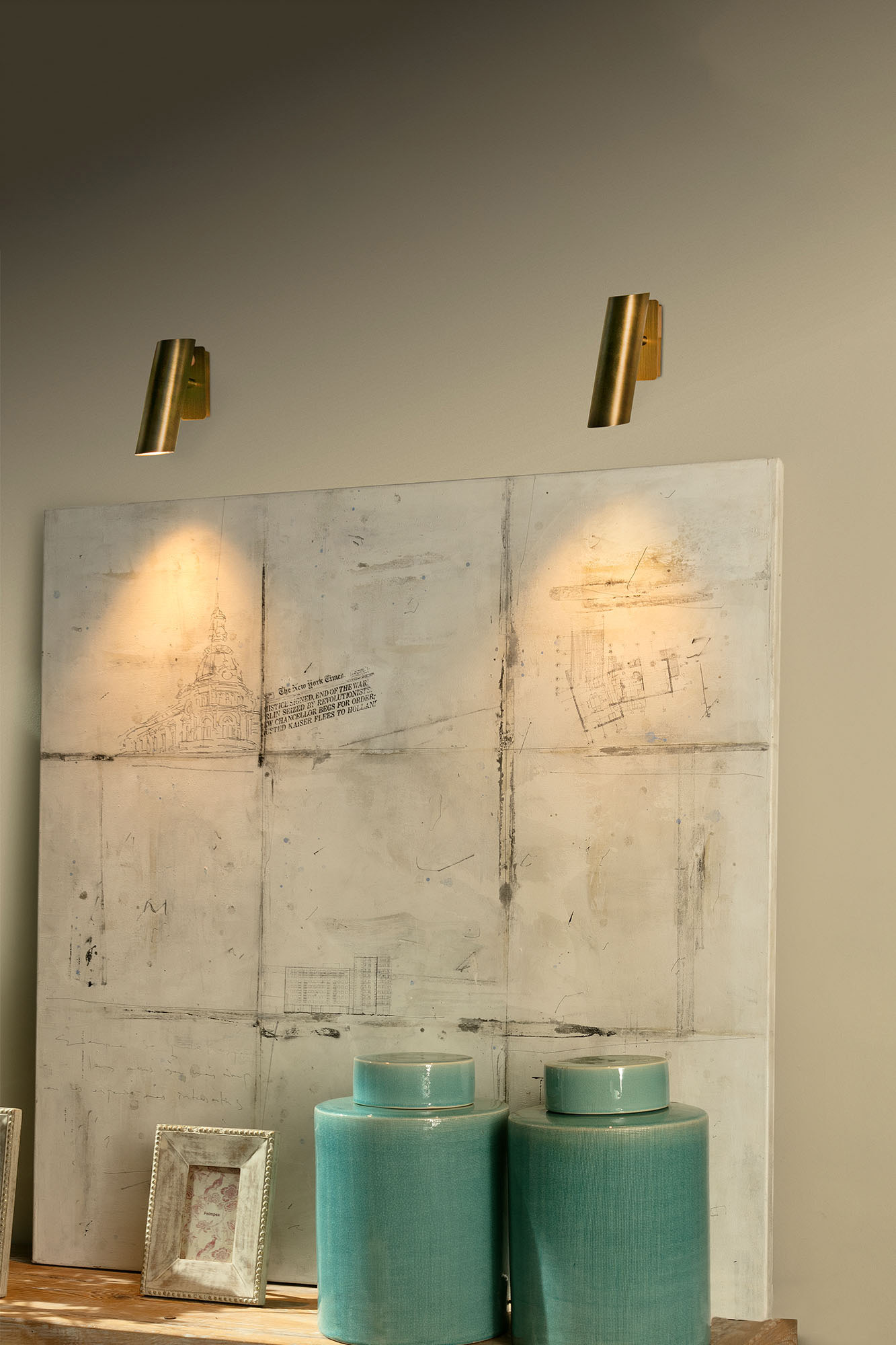 Faro LINK Wandleuchte Bronze - Produktbild 2