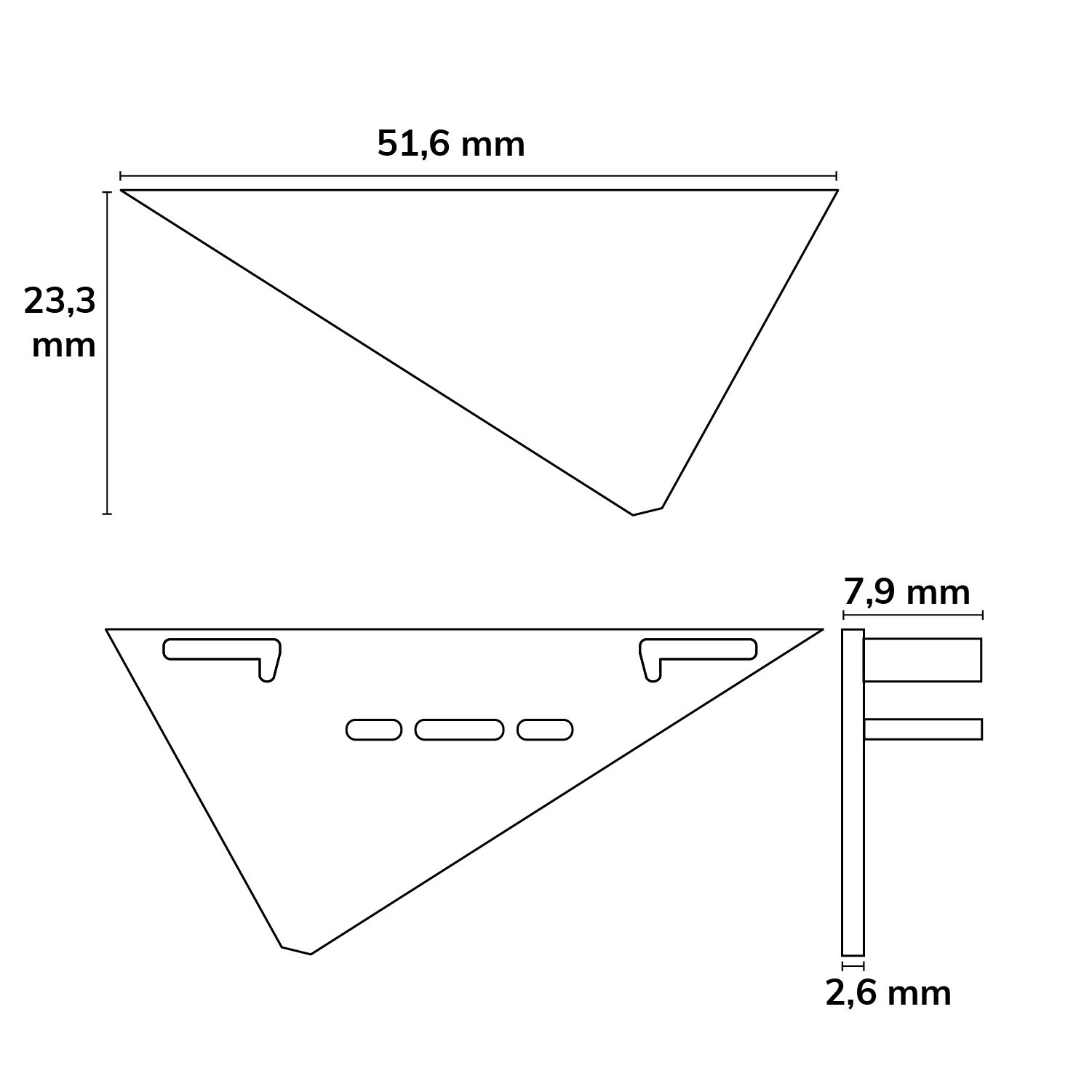 ISOLED Endkappe links für Profil CORNER22 - 2