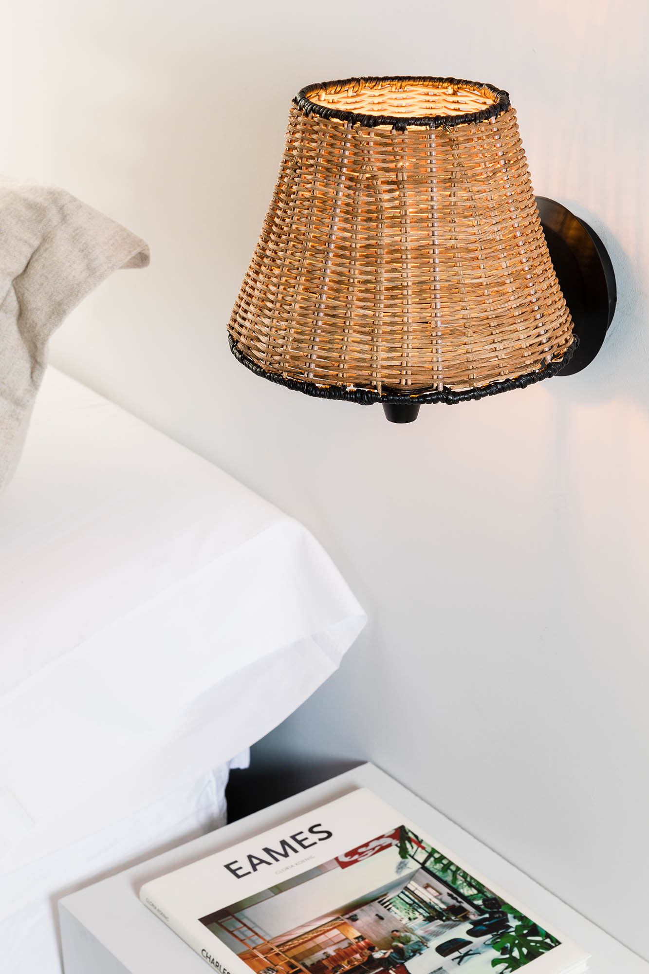 Faro SUMBA Wandleuchte schwarz/rattan - 3