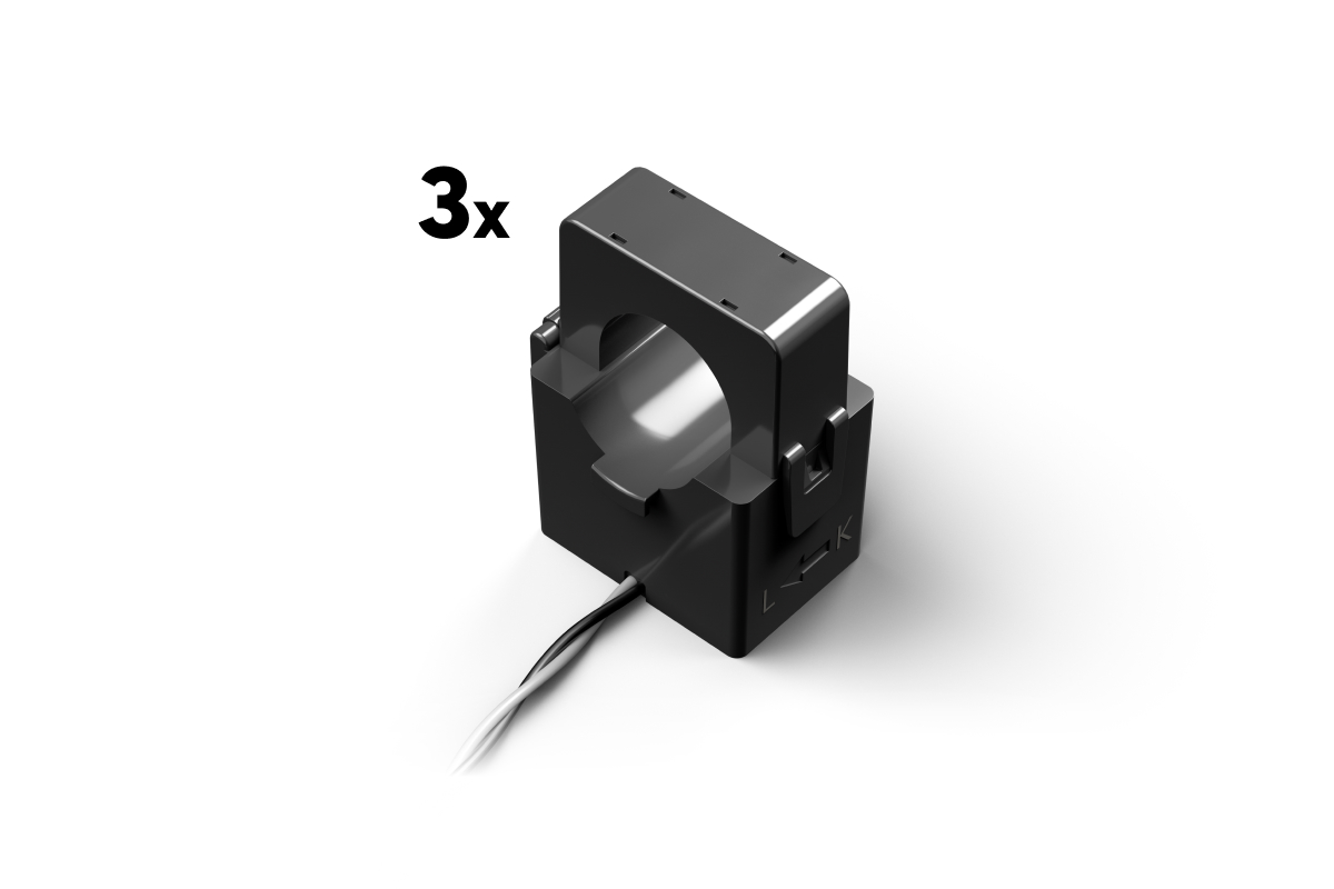 Loxone 5A Stromwandler 400A 35mm (3 Stk.) Loxone 5A Stromwandler 400A 35mm (3 Stk.) - 1
