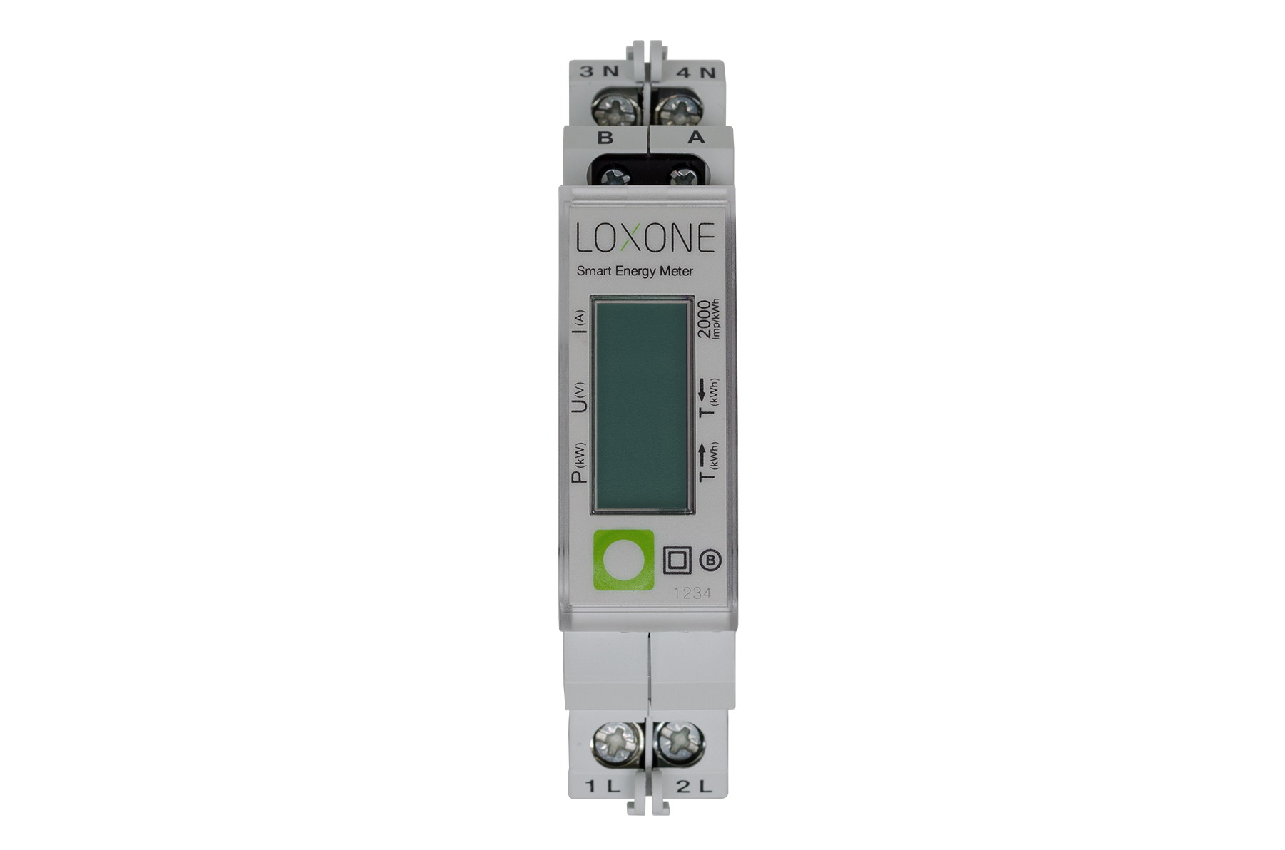 Loxone Modbus Energiezähler 1-Phasig Loxone Modbus Energiezähler 1-Phasig - 1