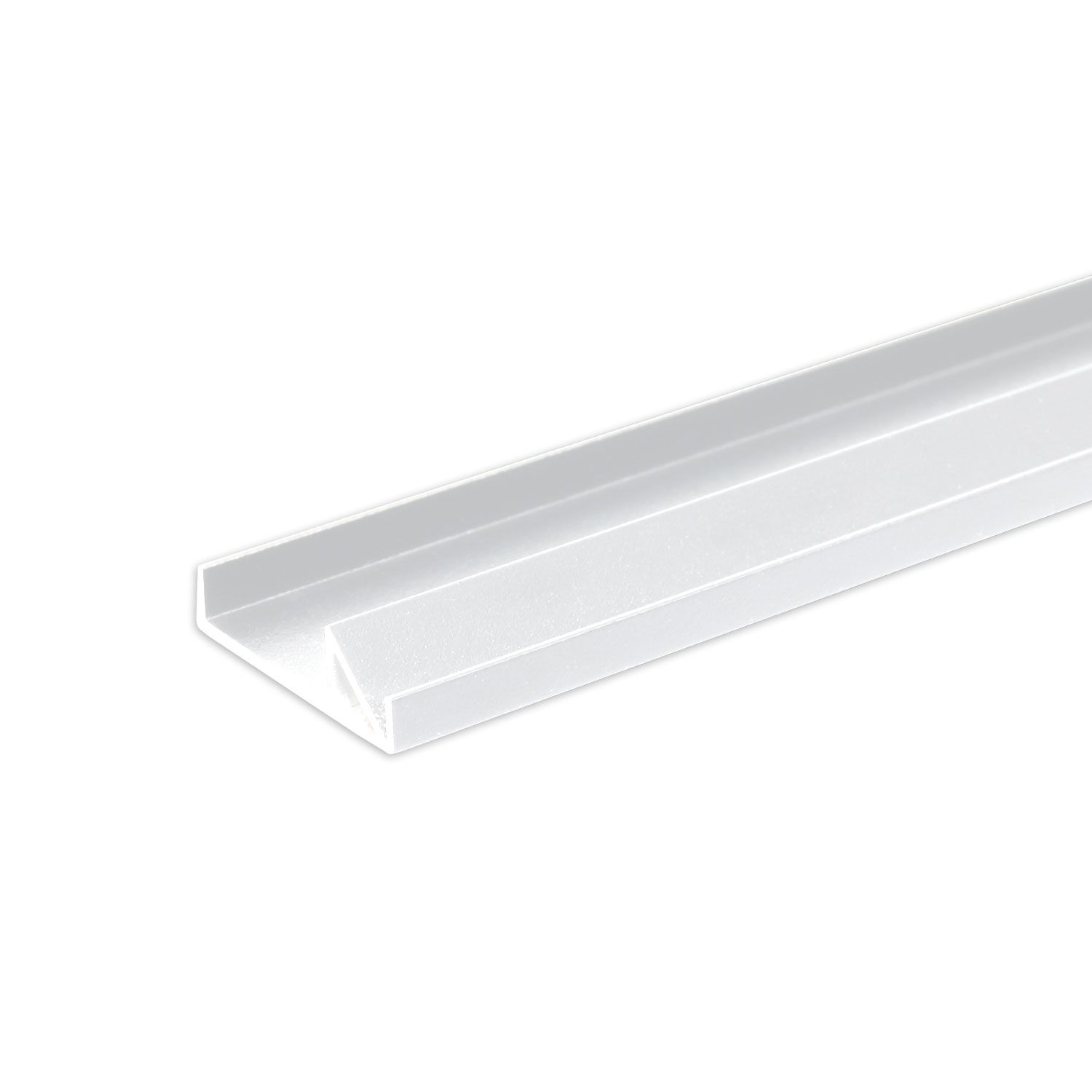 ISOLED LED Regalkantenprofil FURNIT10 SHELF, 19mm, Aluminium, weiß, RAL9010 ISOLED LED Regalkantenprofil FURNIT10 SHELF, 19mm, Aluminium, weiß, RAL9010 - 1