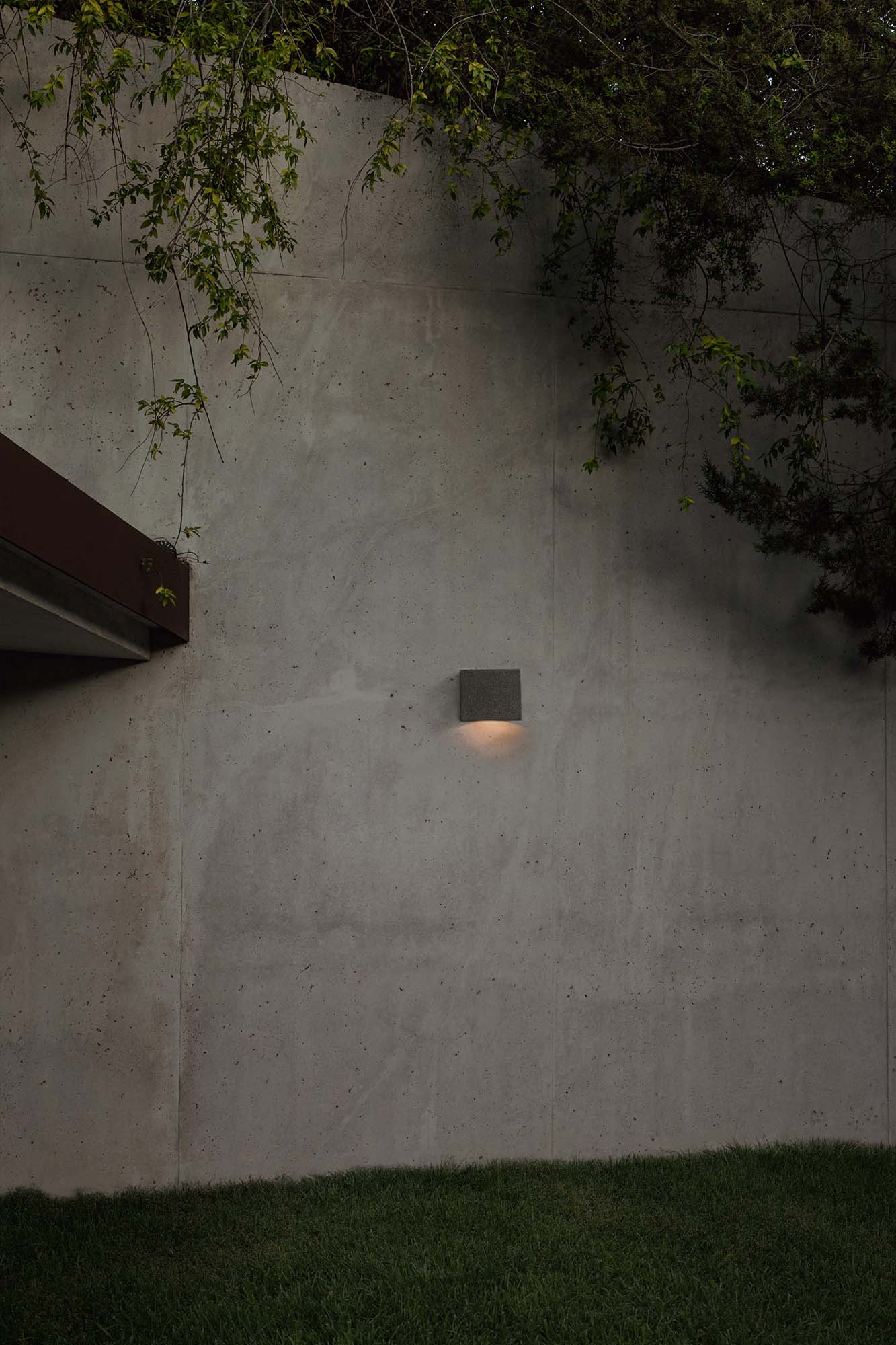 Faro GROT 160 Wandleuchte grau 2700K - 2