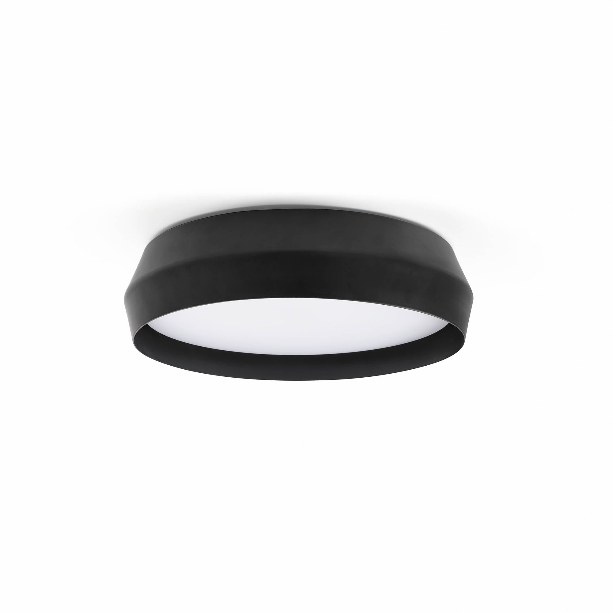 Faro SHOKU 350 Wand-/Deckenleuchte schwarz/schwarz - Produktbild 1