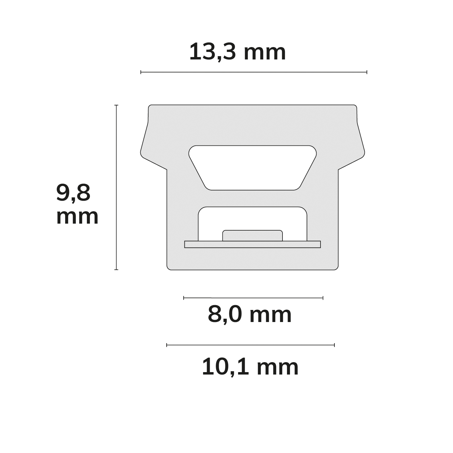 ISOLED LED NeonPRO 930 Custom Flexband B13H10 f. Fliesenp., 24V DC, 6W, 300cm, IP67, 3000K, 140 LED/m - 7