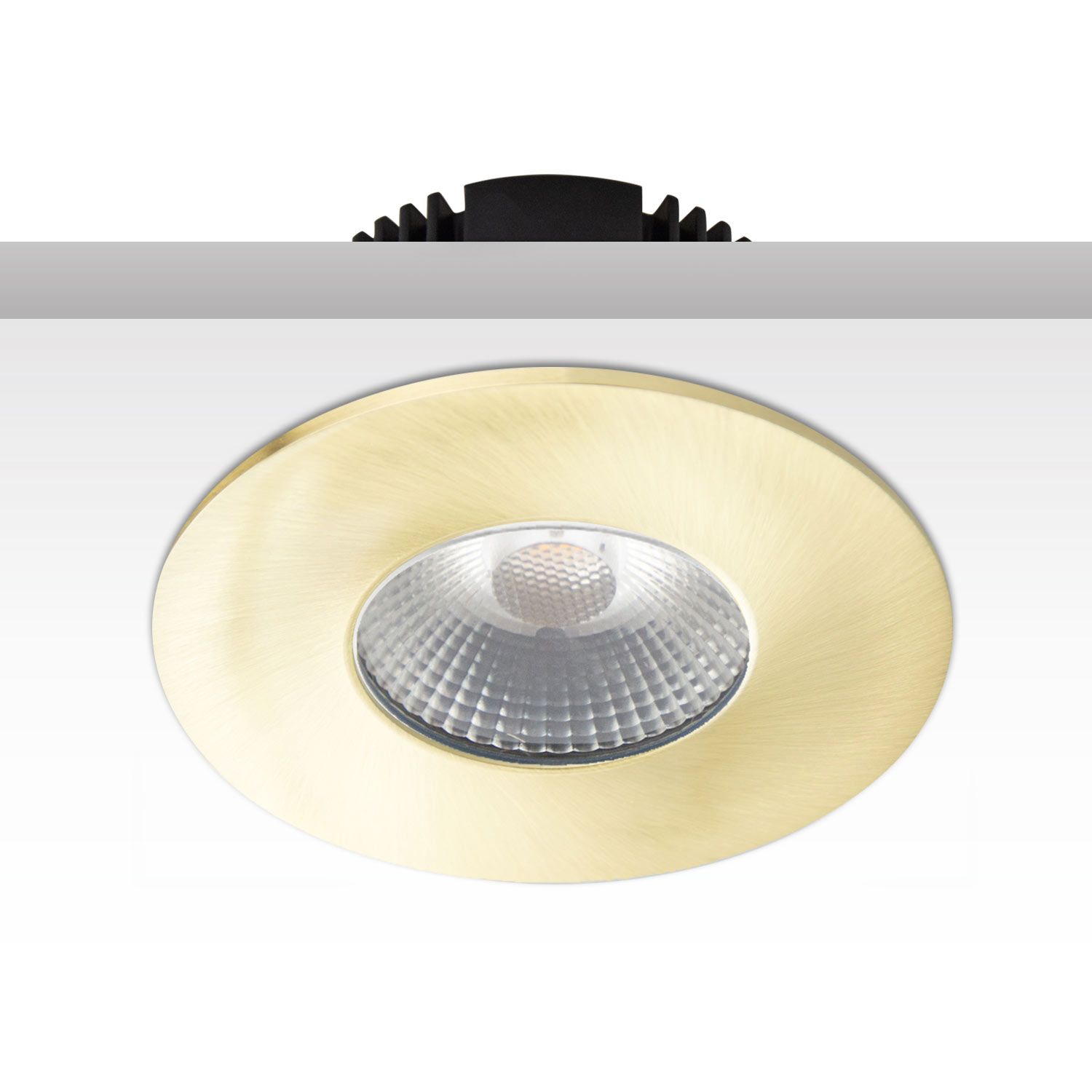 ISOLED Cover Aluminium gold gebürstet für Sys-68 - 2
