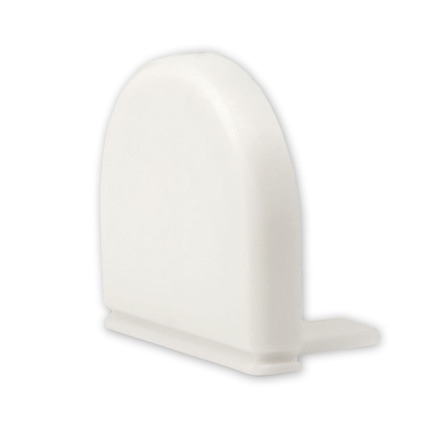 ISOLED Endkappe für Profil WING mit Abdeckung rund silber ISOLED Endkappe für Profil WING mit Abdeckung rund silber - 1