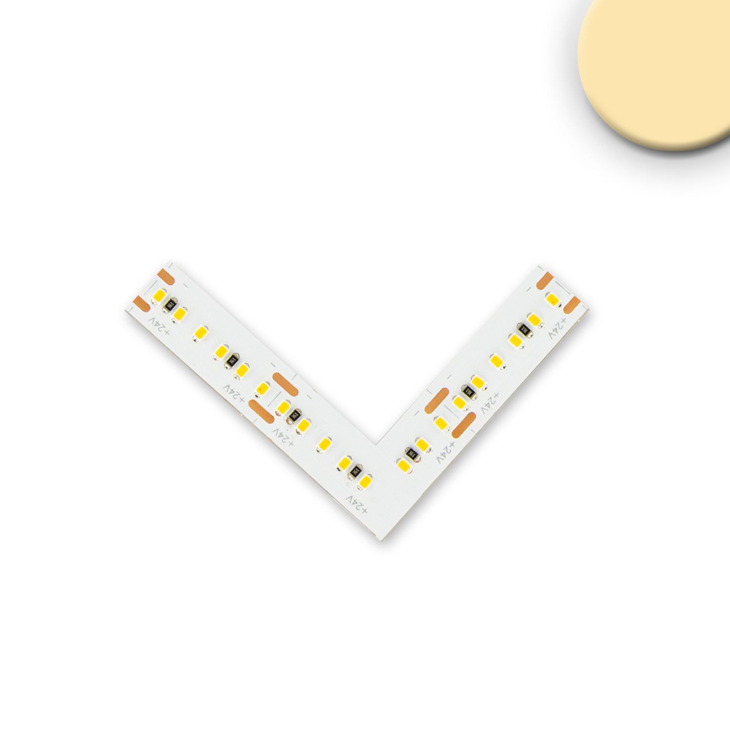 ISOLED Eckverbindung leuchtend 0,5W für CRI927 Linear10 Flexband, 24V DC, 10W, IP20 - 1