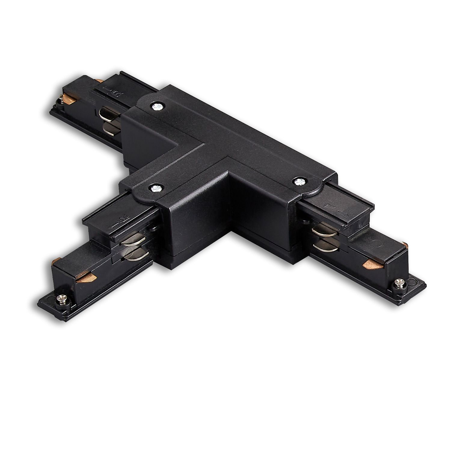 ISOLED 3-Phasen DALI T-Verbinder für Aufbauschiene, N-Leiter links, schwarz ISOLED 3-Phasen DALI T-Verbinder für Aufbauschiene, N-Leiter links, schwarz - 1