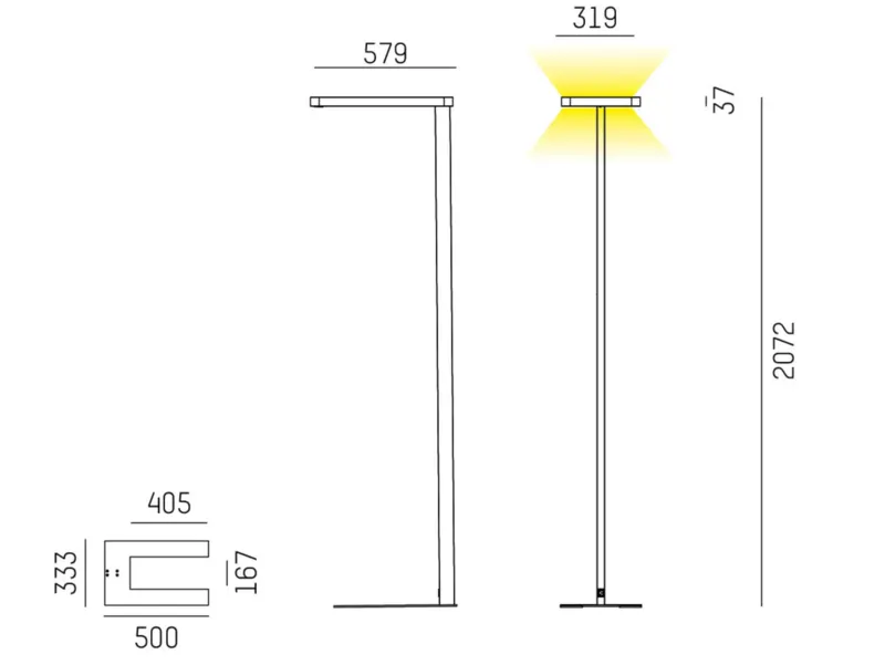 Molto Luce SYSTEM 02.1 F (aluminium eloxiert) - 2