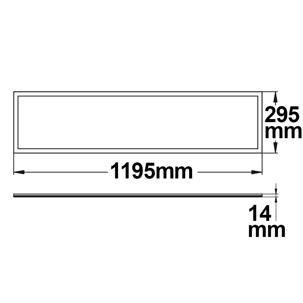 ISOLED LED Office Hängeleuchte Up&Down, 20W+20W, 30x120cm, weiß, UGR