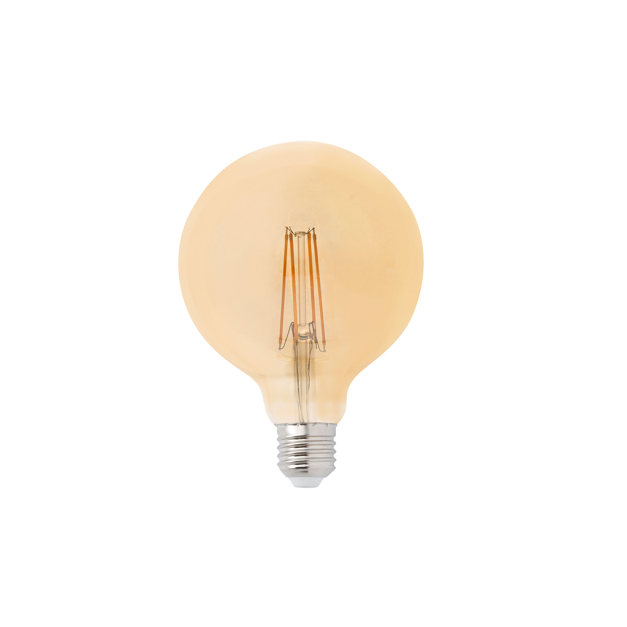 Faro GLOBO Glühbirne FILAMENT LED AMBAR E27 4W 2200K Ø125 Faro GLOBO Glühbirne FILAMENT LED AMBAR E27 4W 2200K Ø125 - Produktbild 1