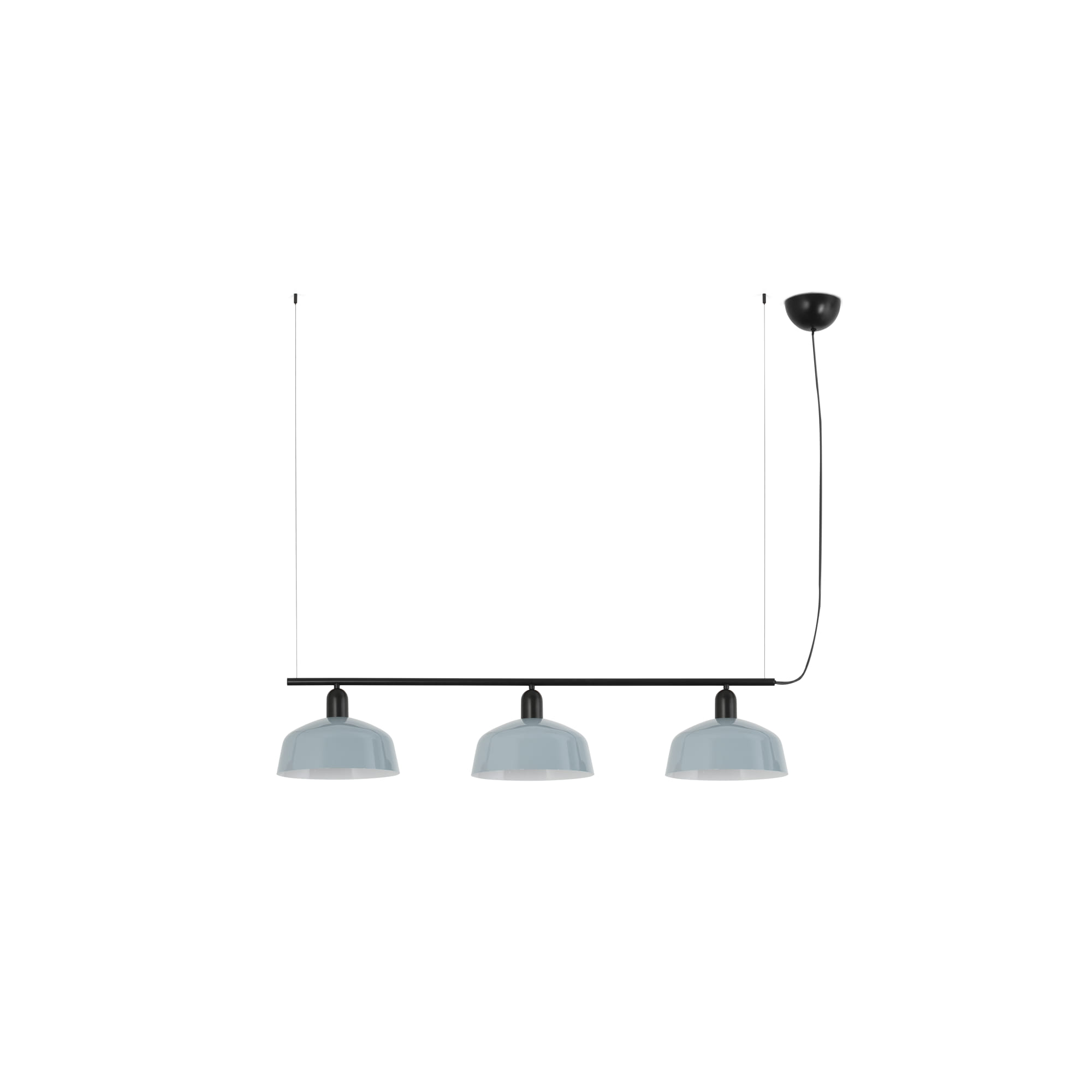 Faro TATAWIN M Metall 3L Pendelleuchte Grau-blau Faro TATAWIN M Metall 3L Pendelleuchte Grau-blau - 1