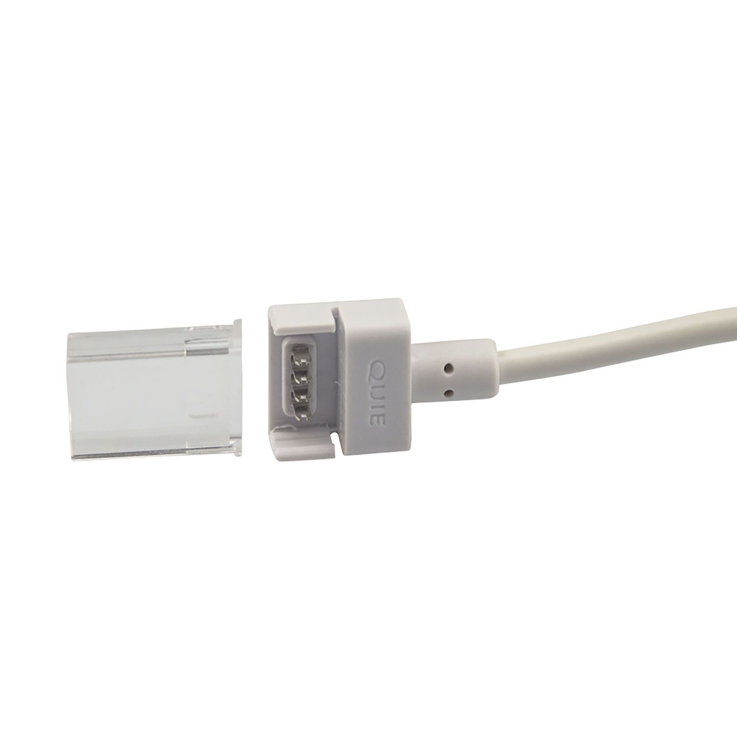 ISOLED Kontakt-Kabelanschluss (max. 5A) O1-412 für 4-pol. IP68 Flexstripes mit Breite 12mm und Pitch >8mm - 1