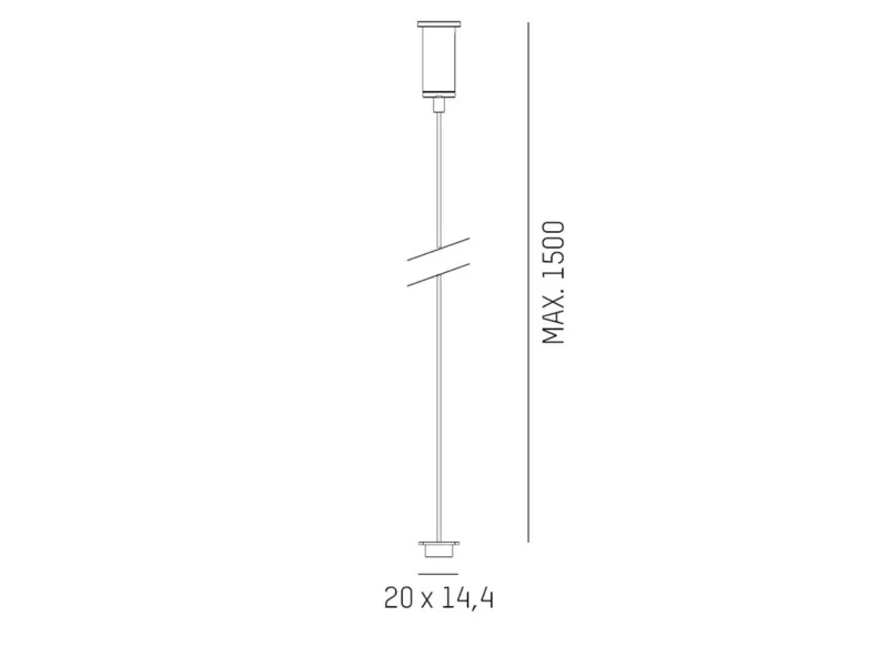 Molto Luce MAGNETICS SEILABHÄNGUNG (schwarz) - 2