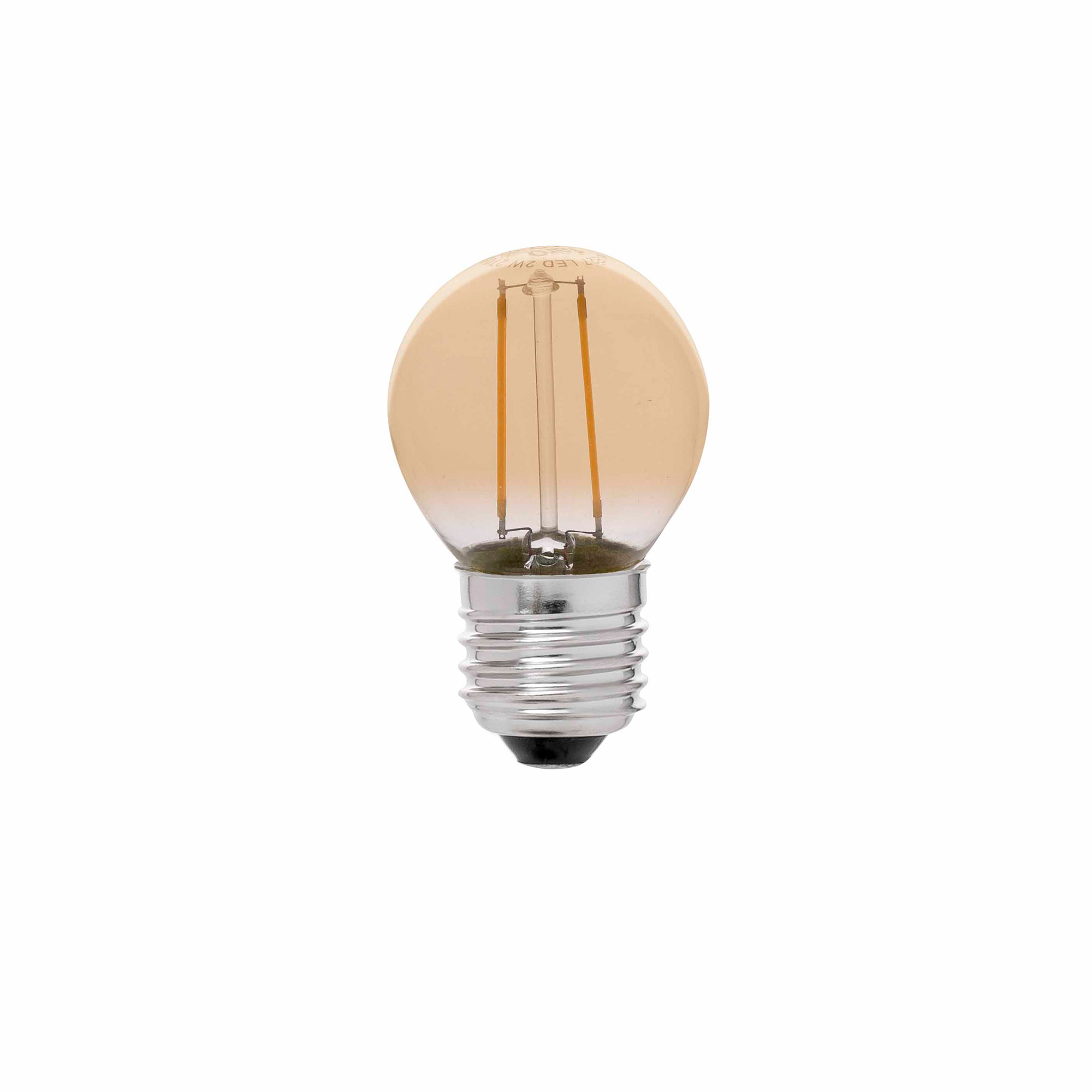 Faro Glühbirne G45 FILAMENT AMBER LED E27 2W 2200K Faro Glühbirne G45 FILAMENT AMBER LED E27 2W 2200K - Produktbild 1