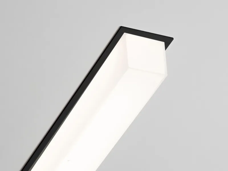 Molto Luce RIDE RECESSED (schwarz/satiniert) Molto Luce RIDE RECESSED (schwarz/satiniert) - Produktbild 1