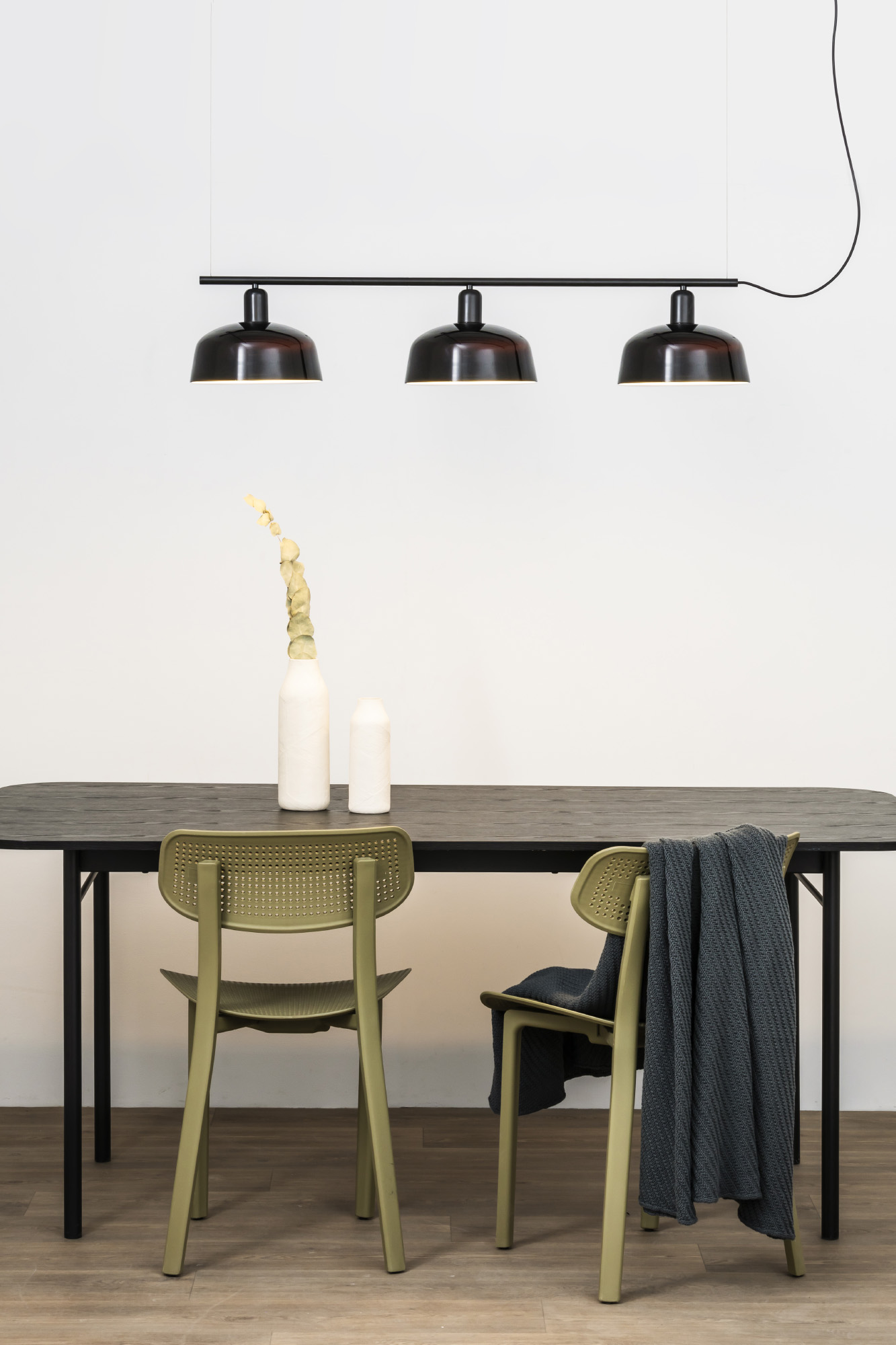 Faro TATAWIN M Linear Pendelleuchte Glas schwarz - 2
