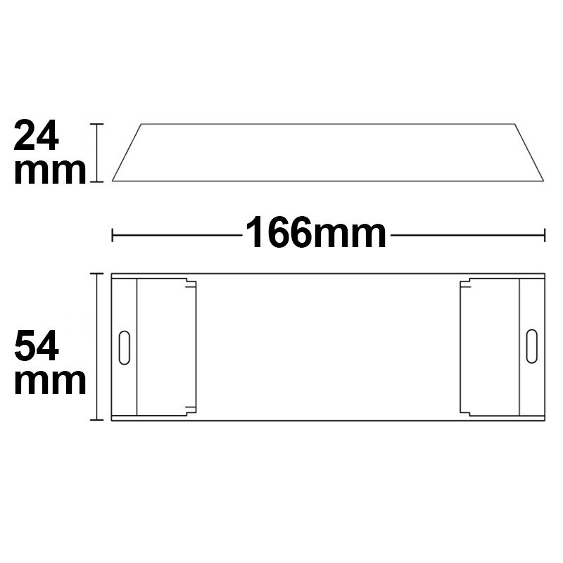 ISOLED Sys-One Funk PWM-Dimmer, 4 Kanal, 12-36V 4x5A - 2