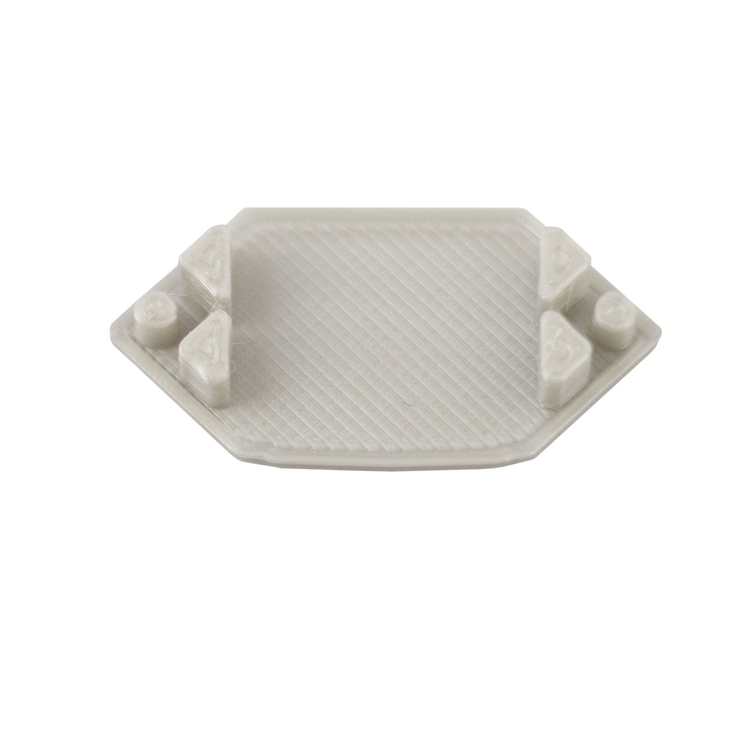 ISOLED Endkappe E206 für LED Fliesenprofil Inneneck, 1STK - 4