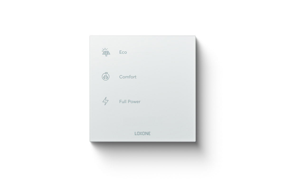 Loxone Touch Pure Flex Air Weiss - Wallbox - Produktbild 1