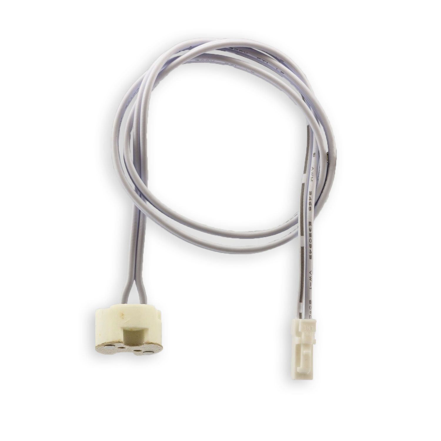 ISOLED MiniAMP male-Stecker zu MR16/GU5.3 Fassung (max. 3A), 50cm - 1