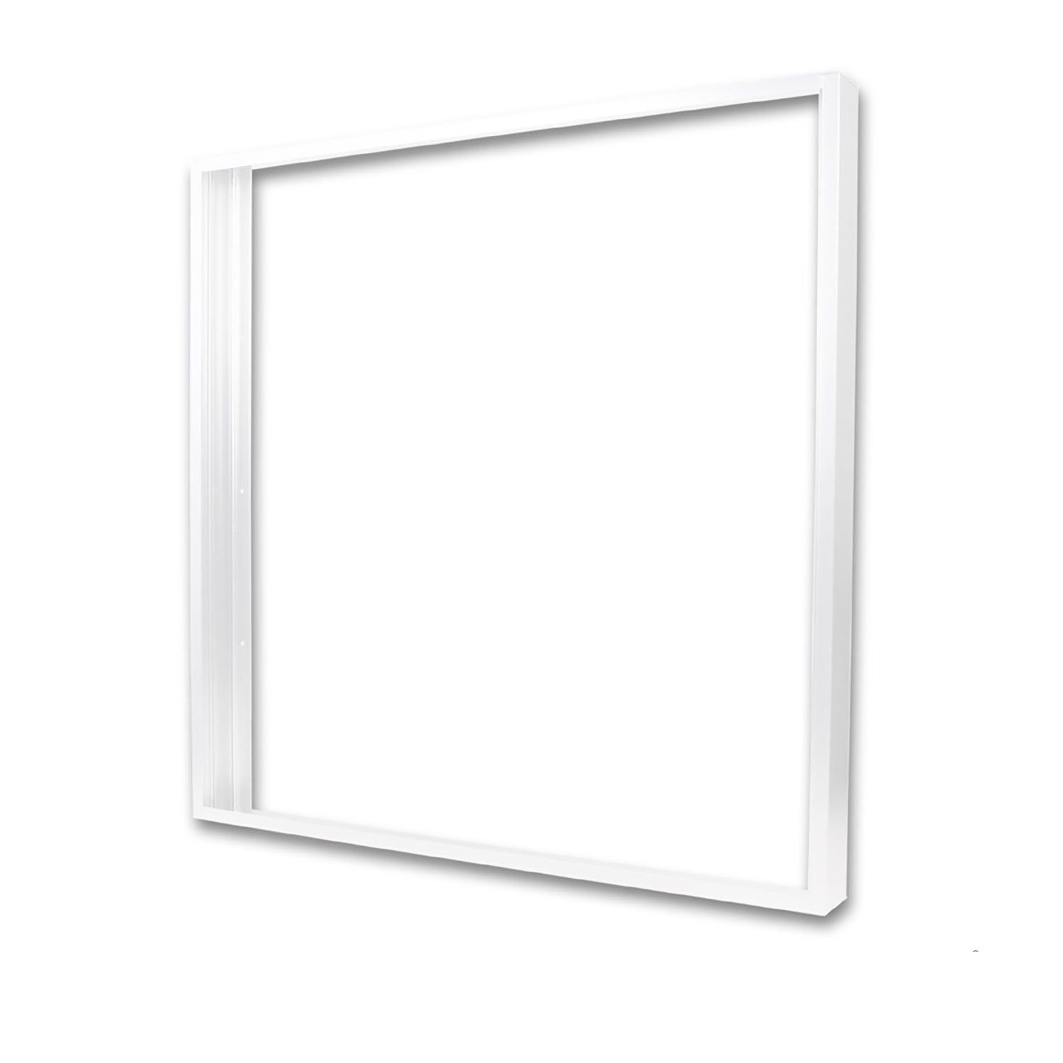 ISOLED Aufbaurahmen weiß RAL 9016 für LED Panel 600 ISOLED Aufbaurahmen weiß RAL 9016 für LED Panel 600 - 1