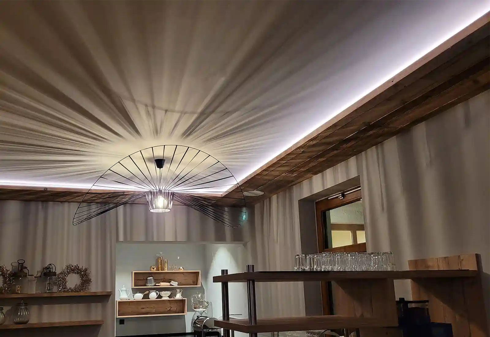 ISOLED LED Deckenleuchte PRO schwarz, 15W, rund, DN170, ColorSwitch 2700|3000|4000K, dimmbar - 2
