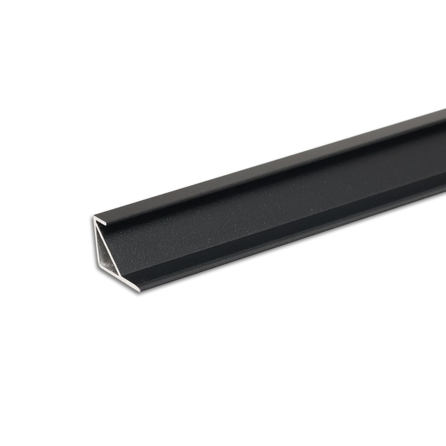 ISOLED LED Schrankprofil FURNIT10 WARDROBE, Aluminium, schwarz, RAL9005 - 1