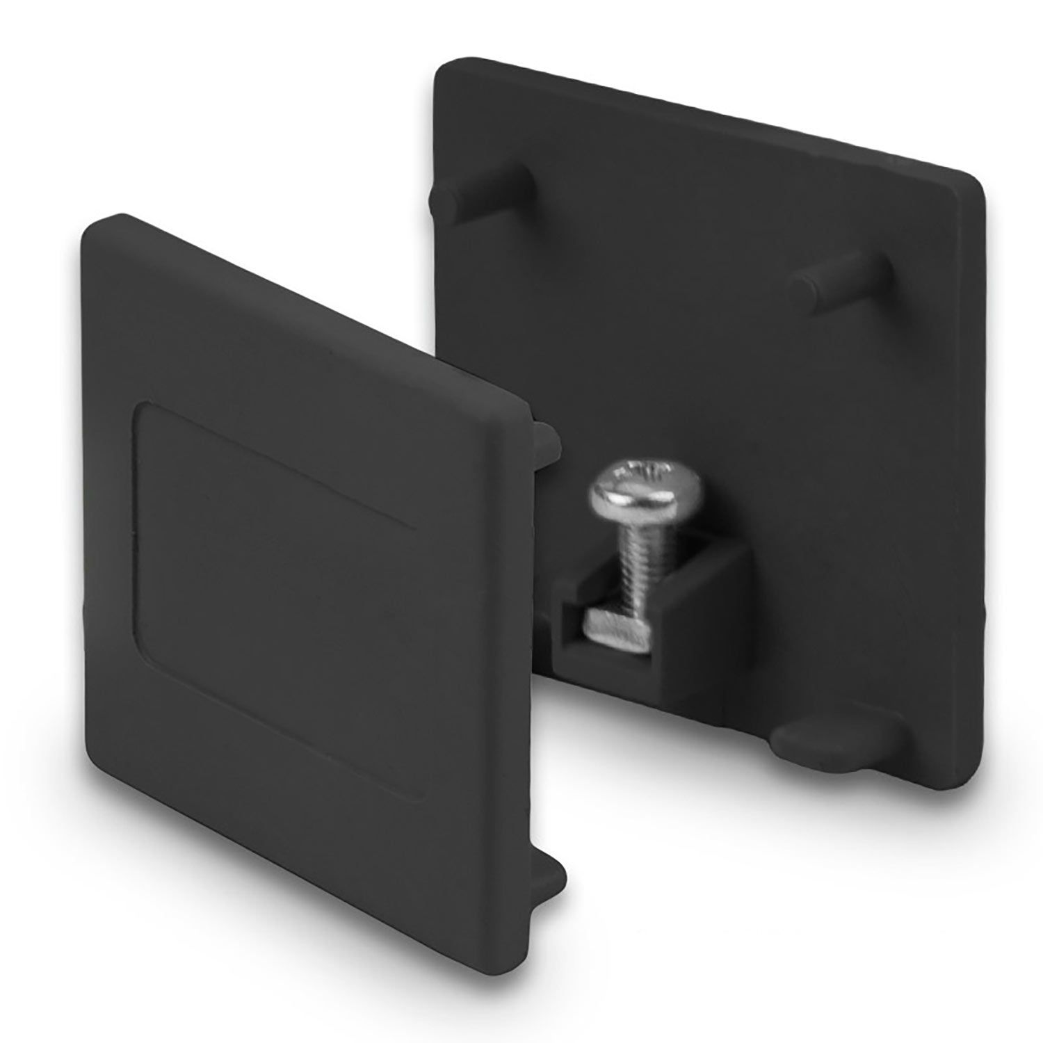 ISOLED 3-Phasen Classic Endkappe, schwarz, 1 Stück ISOLED 3-Phasen Classic Endkappe, schwarz, 1 Stück - 1