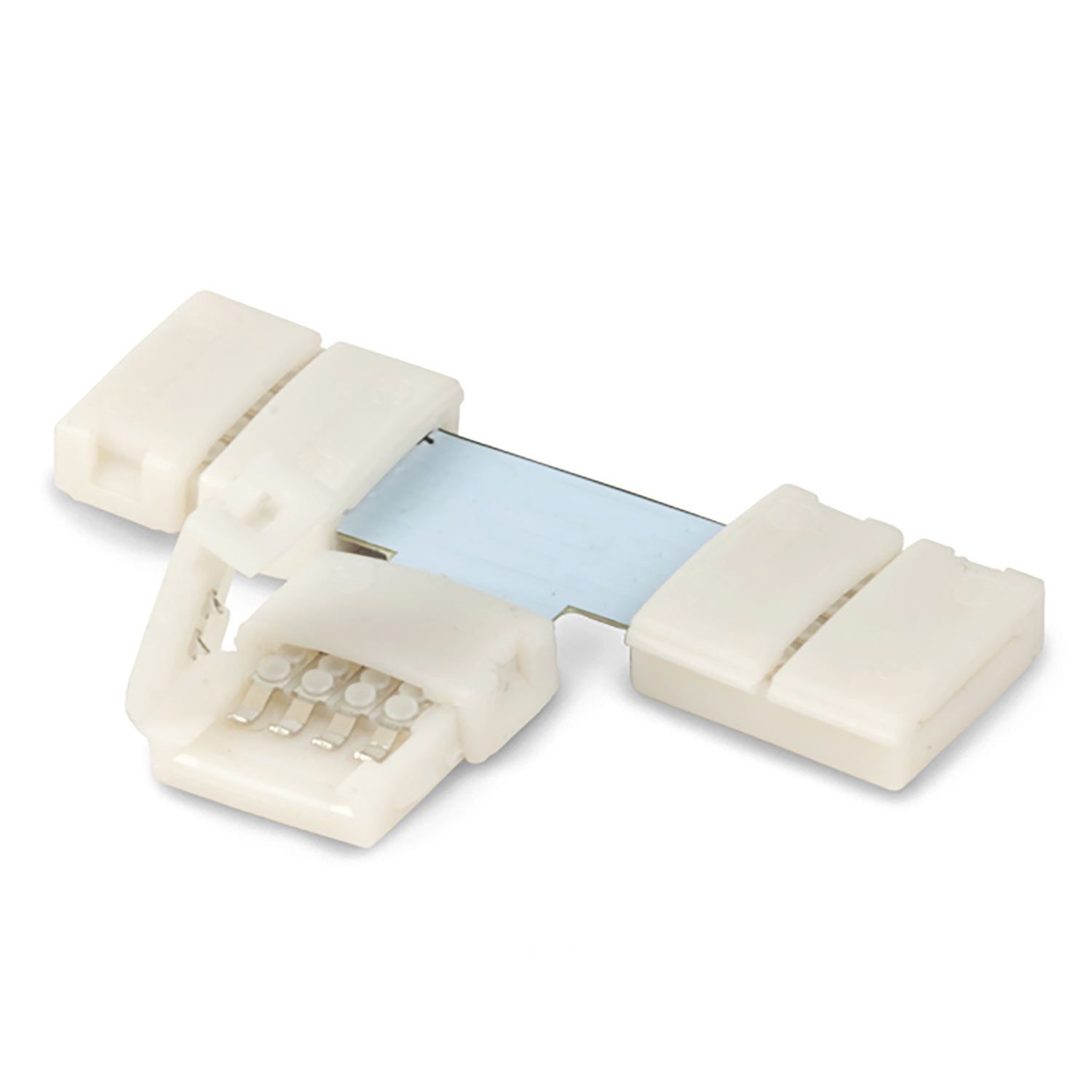 ISOLED Clip-T-Verbinder (max. 5A) C1-410 für 4-pol. IP20 Flexstripes mit Breite 10mm, Pitch >12mm - 1