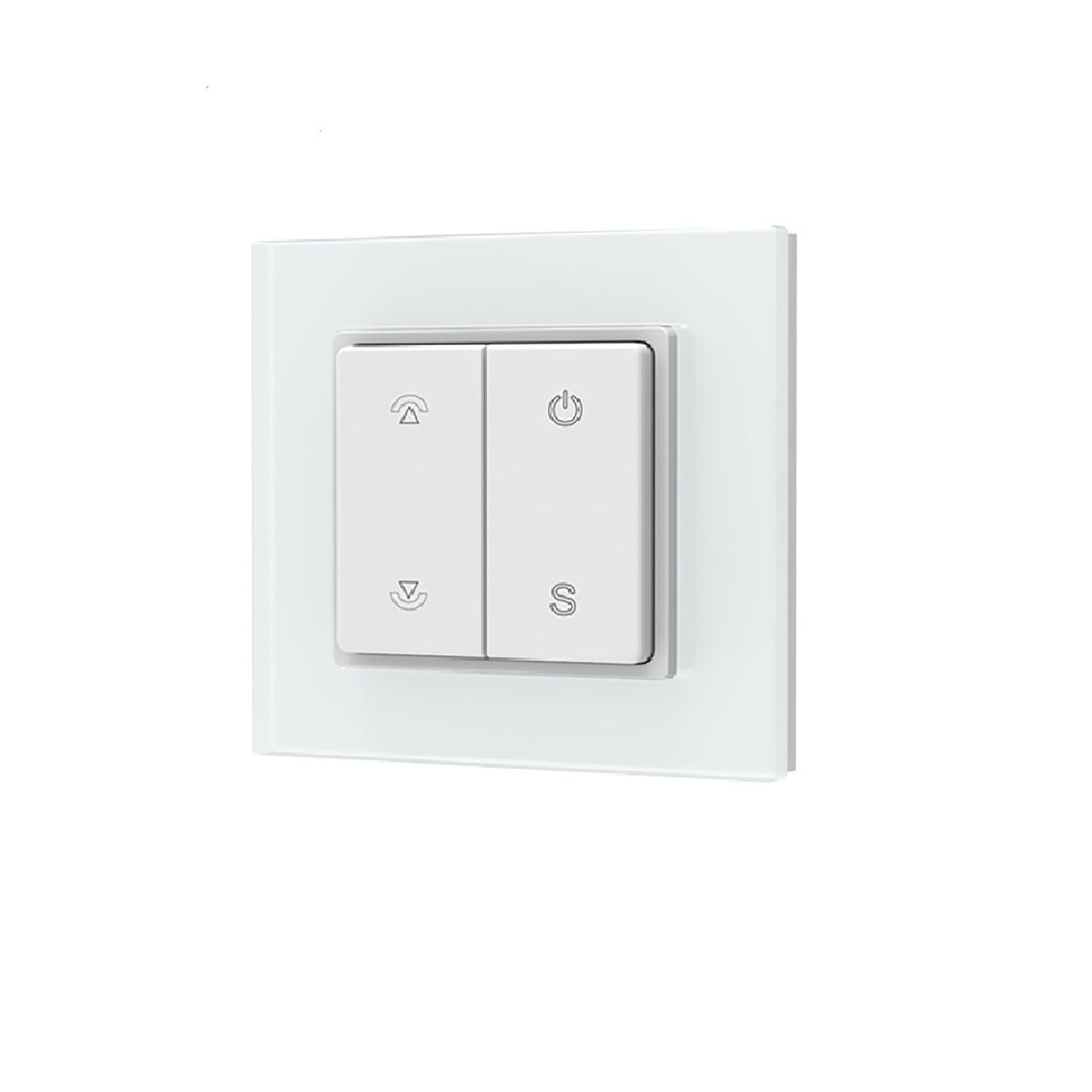 ISOLED Sys-Pro Single Color 1 Zone Aufputz-Tast-Fernbedienung mit 1 Szenenspeicher und Batterie - 1