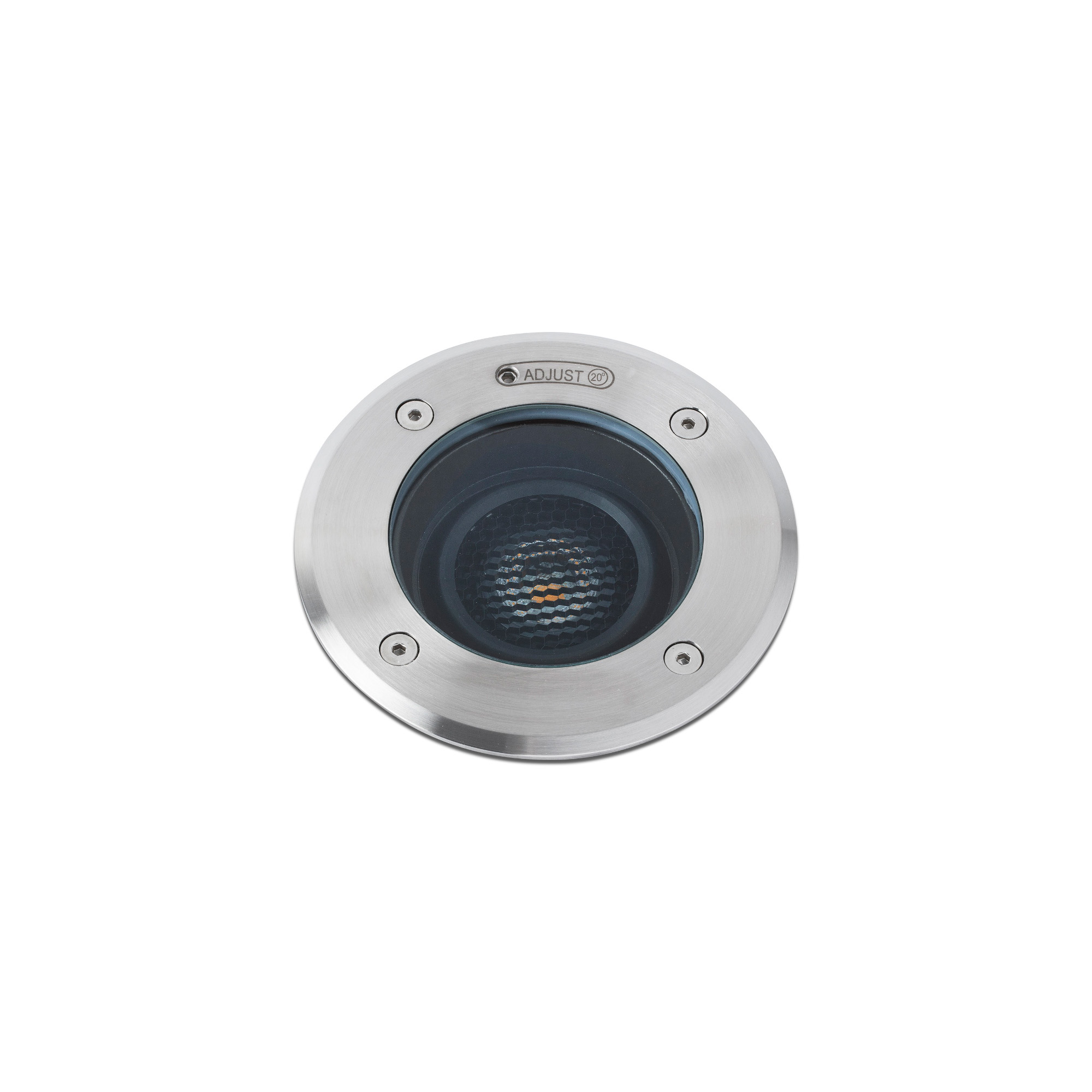 Faro GEISER 180 Einbaudownlight verstellbar grau 10° 15W - Produktbild 1
