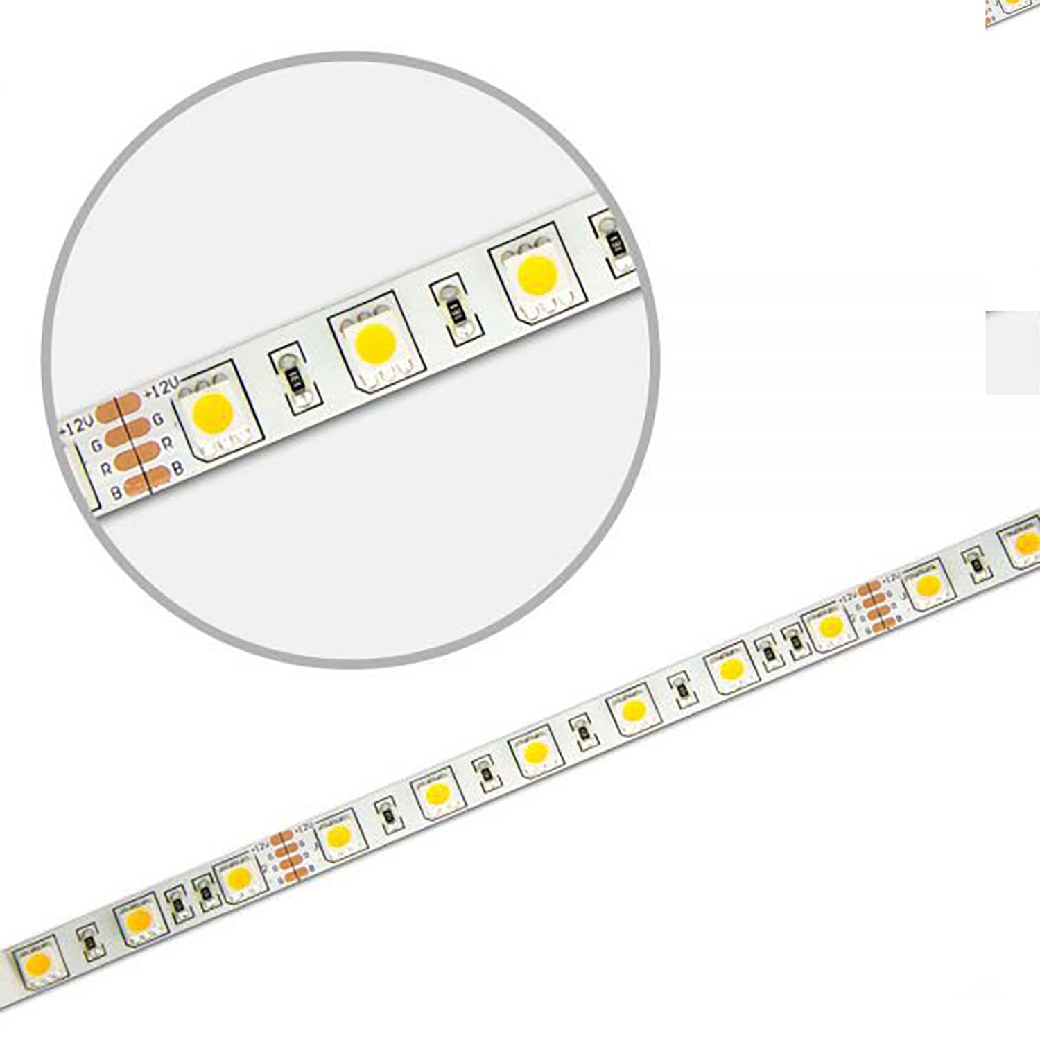 ISOLED LED SIL-RGB Flexband, 24V DC, 14,4W, IP66, 5m Rolle, 60 LED/m - 3