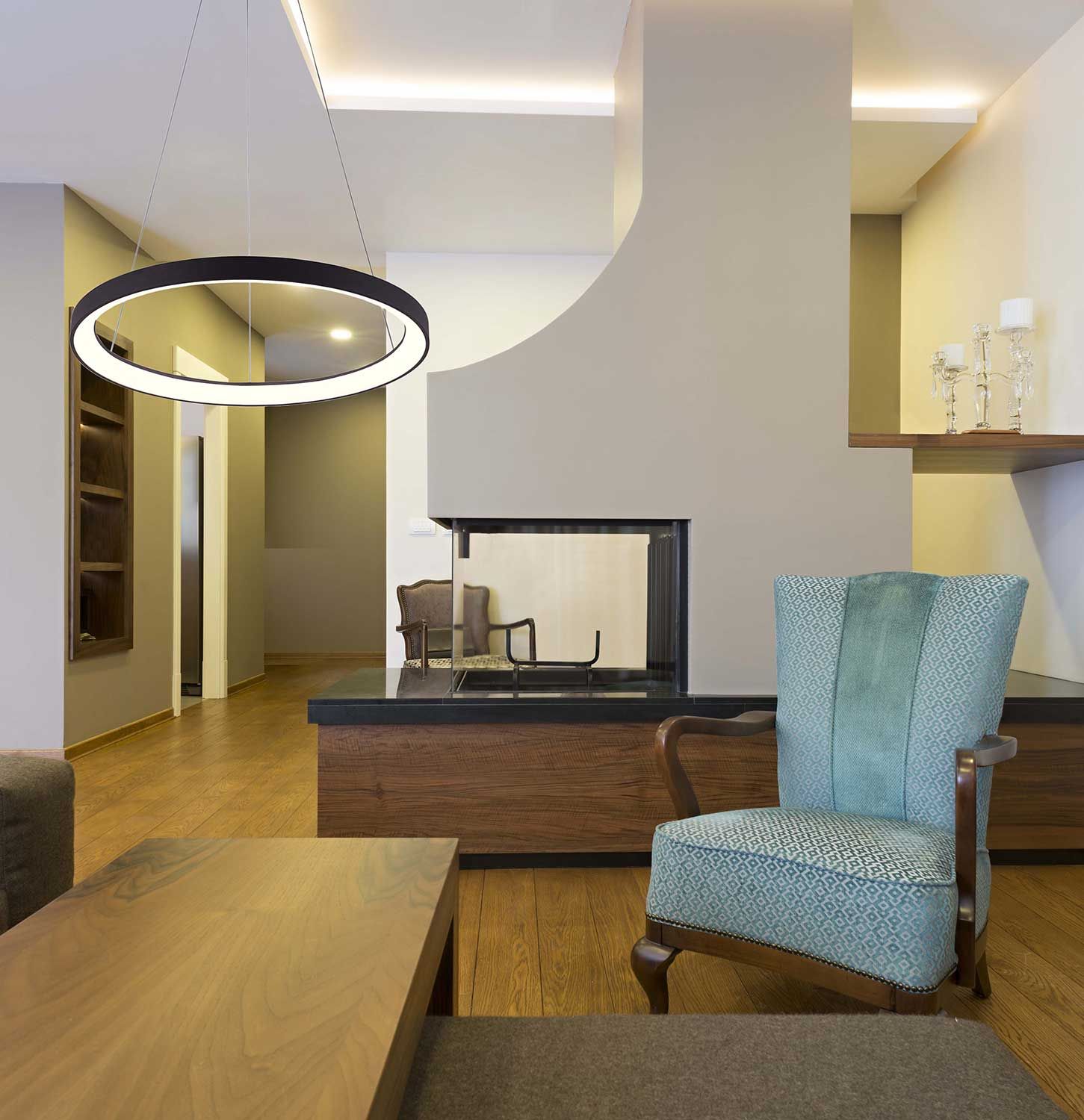 ISOLED LED Hängeleuchte Orbit 480, schwarz, 38W, rund, ColorSwitch 3000|3500|4000K, dimmbar - 4