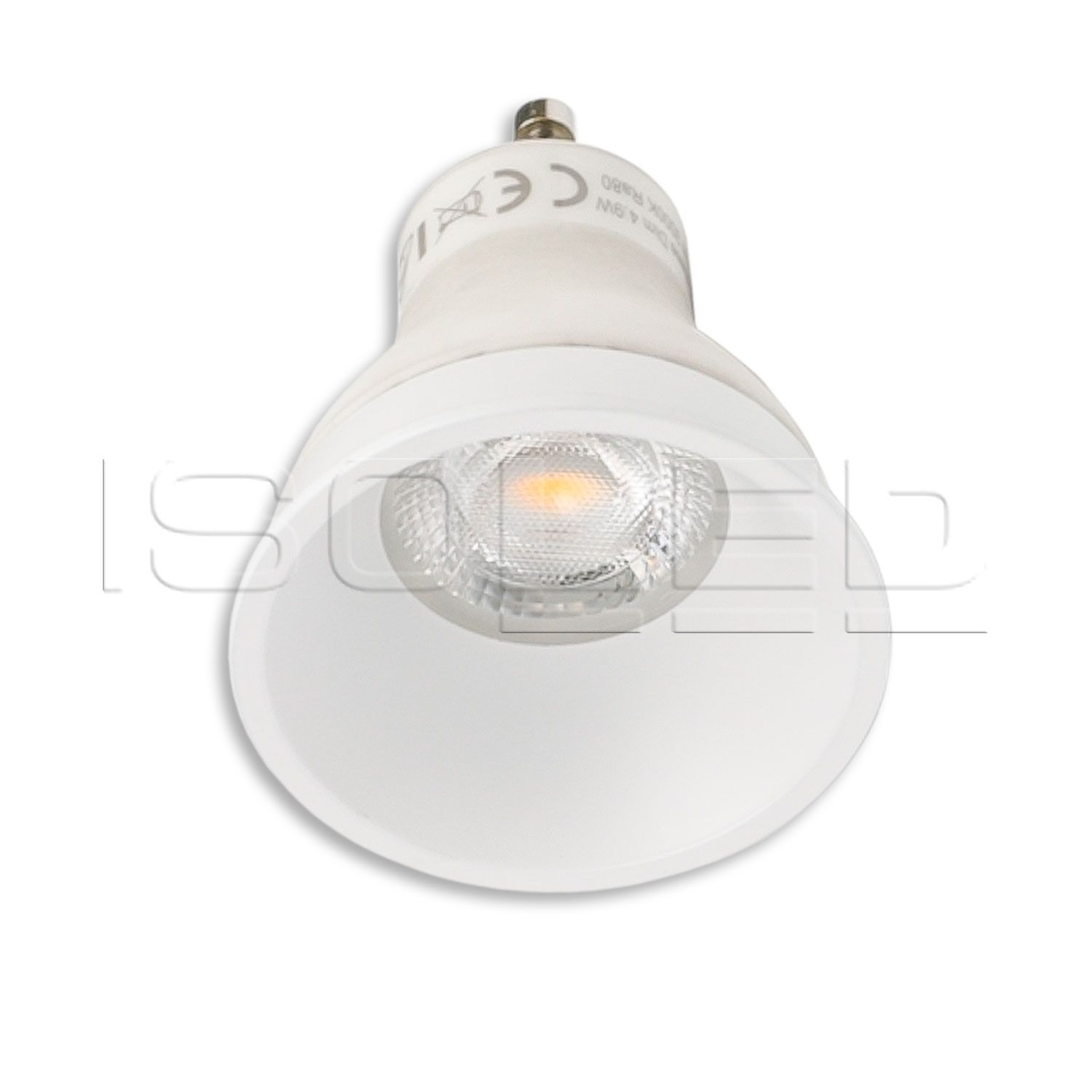 ISOLED Cover für LED Spot und LED Modul SYS-GU10, weiß matt, rückversetzt, UGR