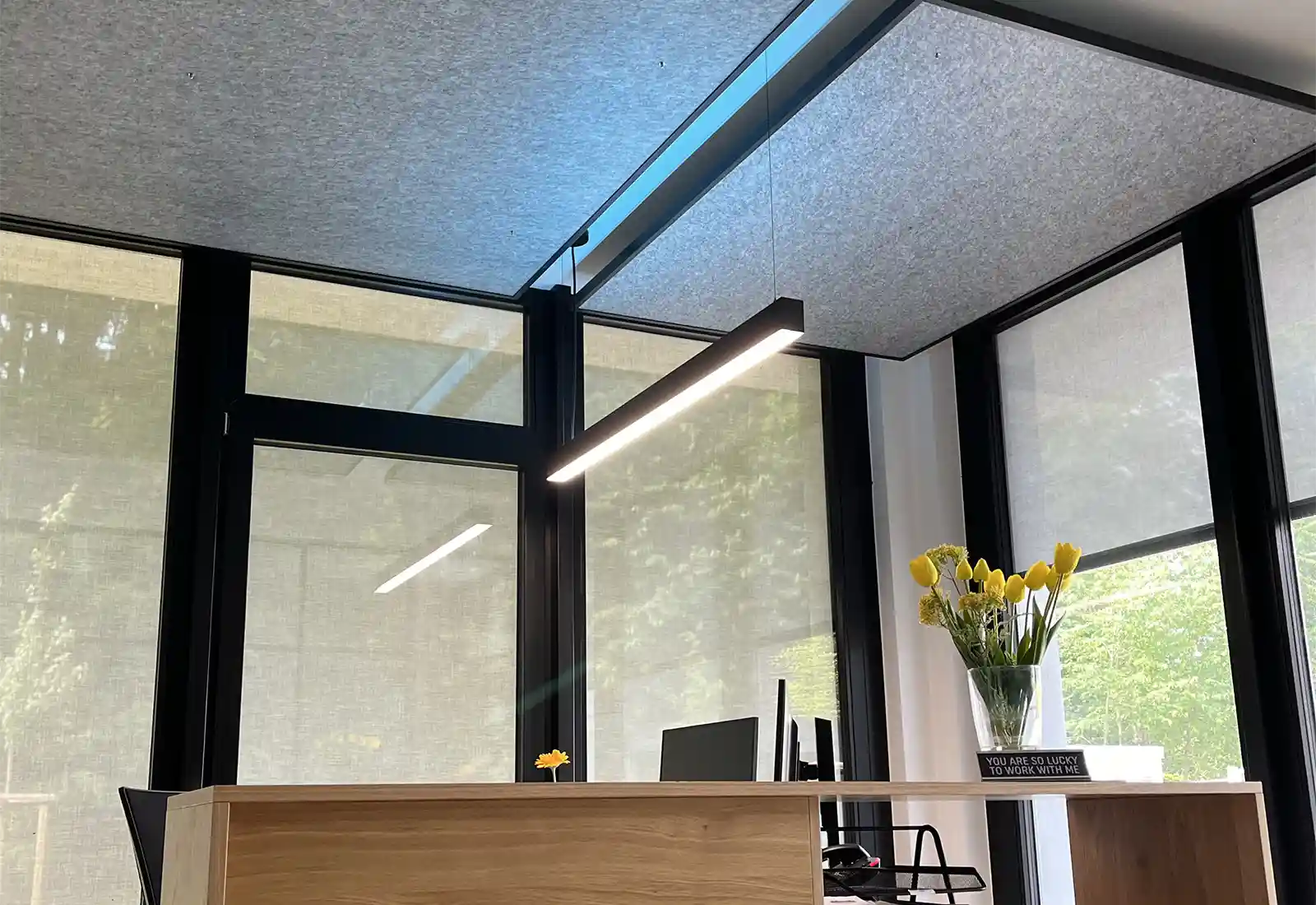 ISOLED LED Wannenleuchte SL 150cm, IP66, mit HF-Sensor, PowerSwitch 36-57W, 140lm/W, 4000K - 2