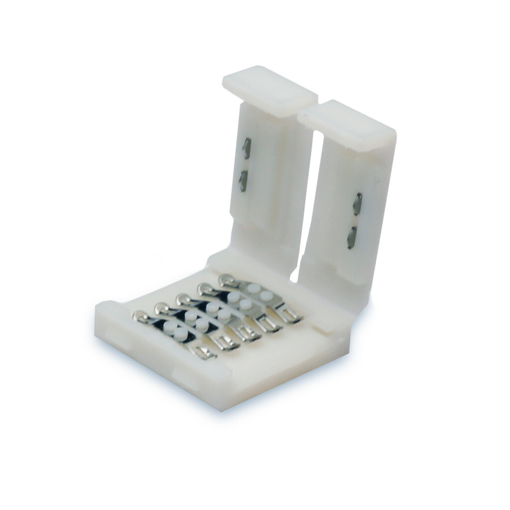 Emilum LED Stripe Verbinder, 10Stk., 5-polig, 12mm Emilum LED Stripe Verbinder, 10Stk., 5-polig, 12mm - Produktbild 1