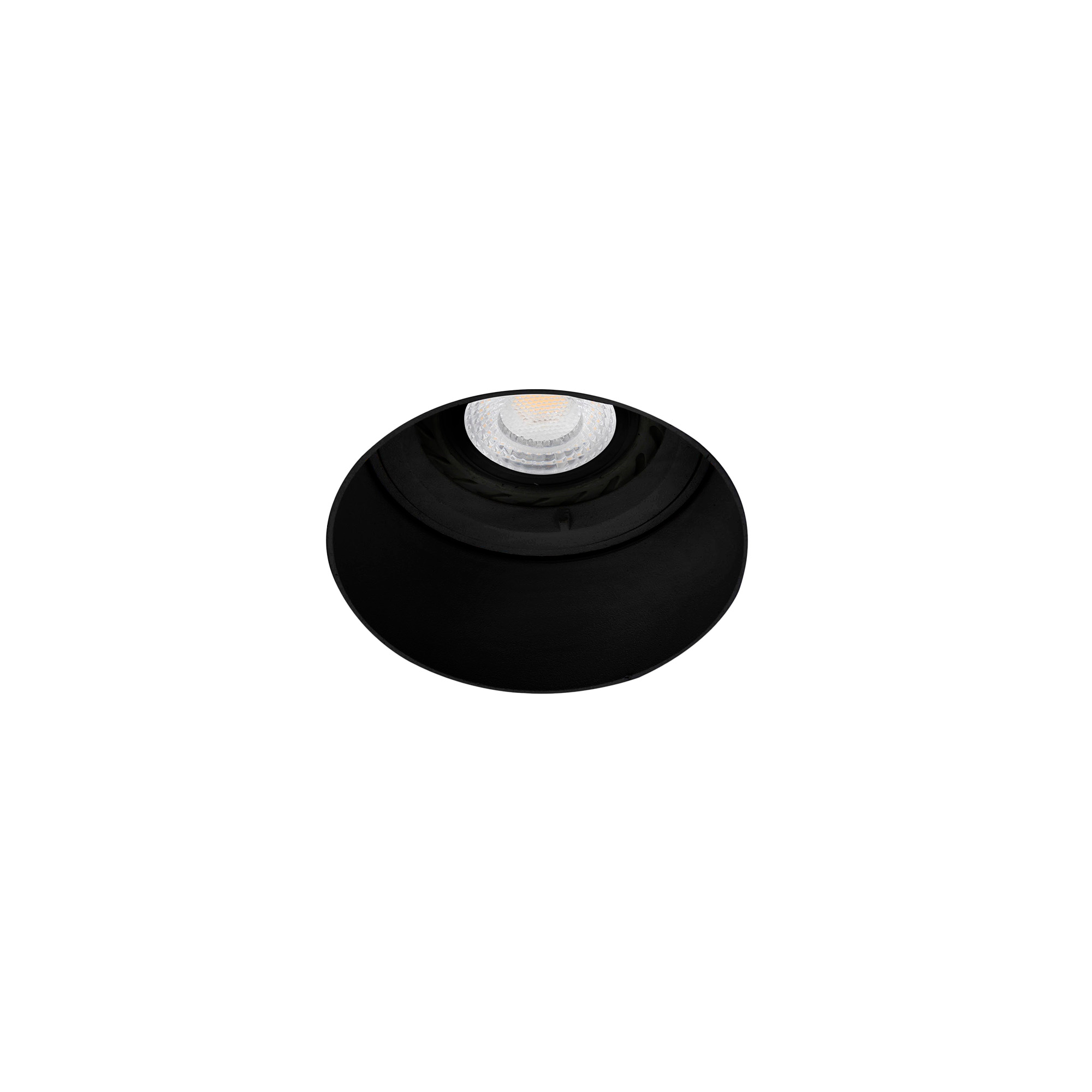 Faro FRESH Schwarzes Einbaulicht ohne Rahmen Faro FRESH Schwarzes Einbaulicht ohne Rahmen - Produktbild 1