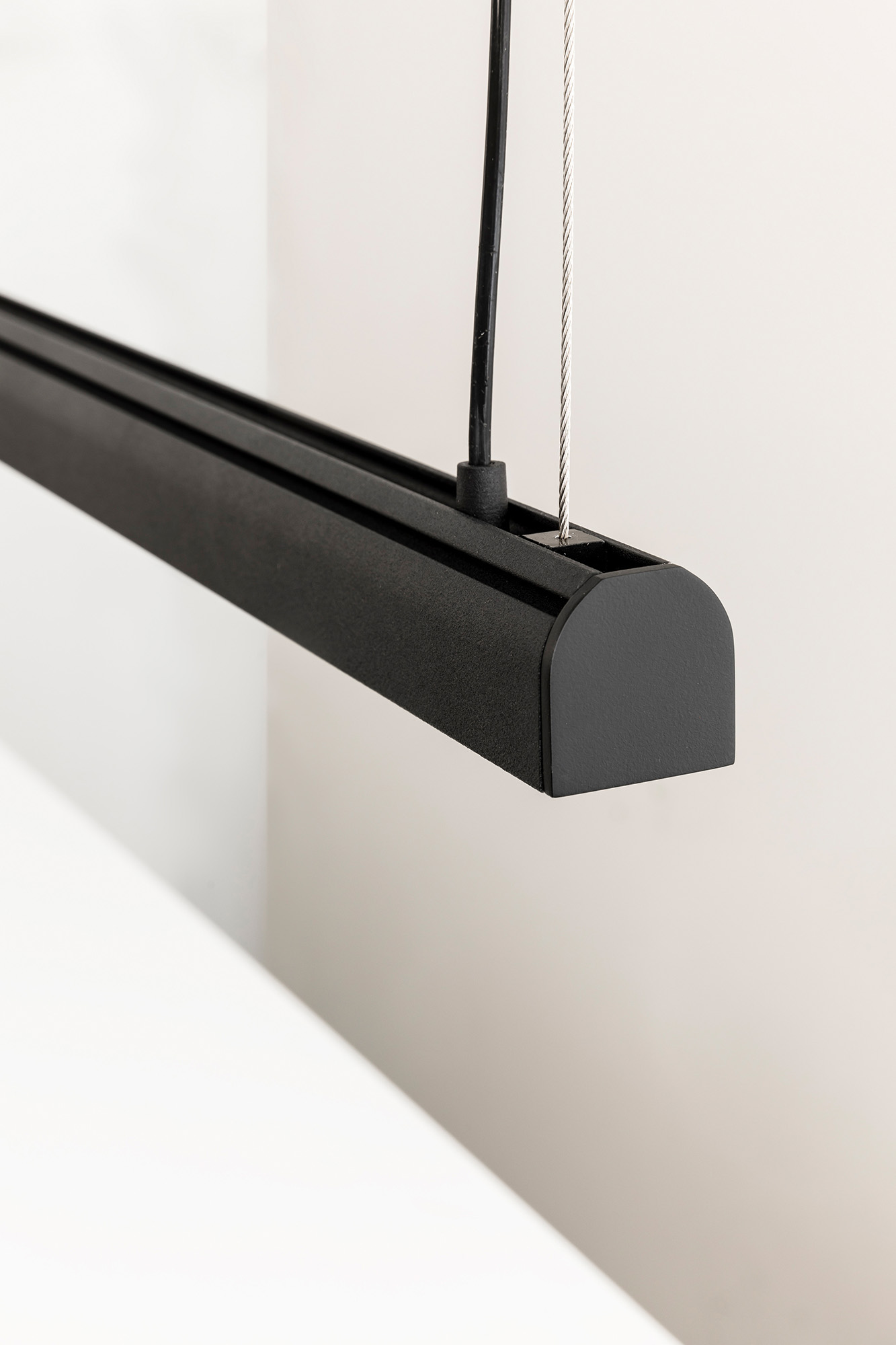 Faro VICO 1150 Schwarze Pendelleuchte mit eingebautem Deckenbaldachin - 6
