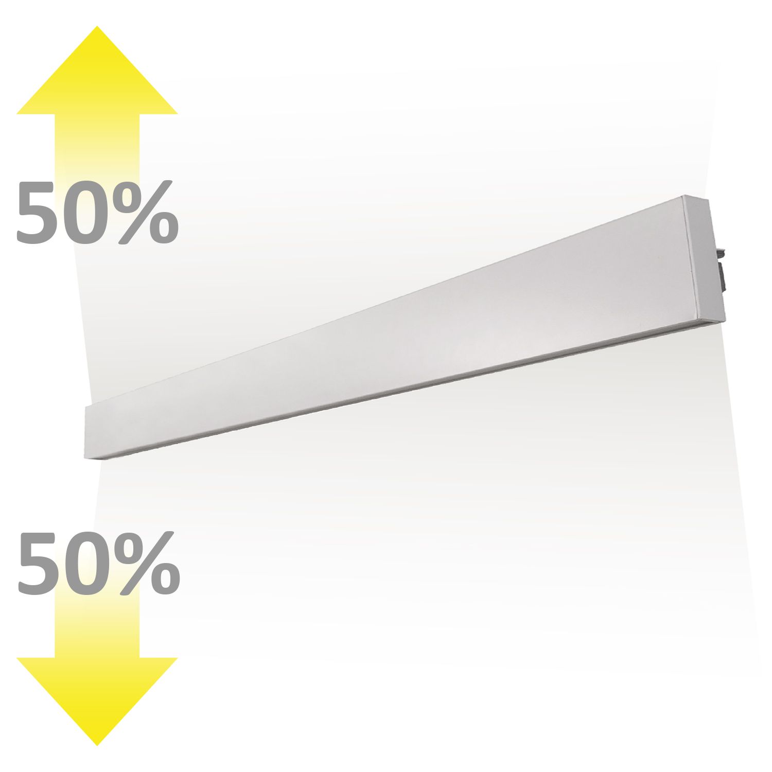 ISOLED LED Wandleuchte Linear Up&Down 900, 910mm, 30W, IP40, weiß, warmweiß - 2