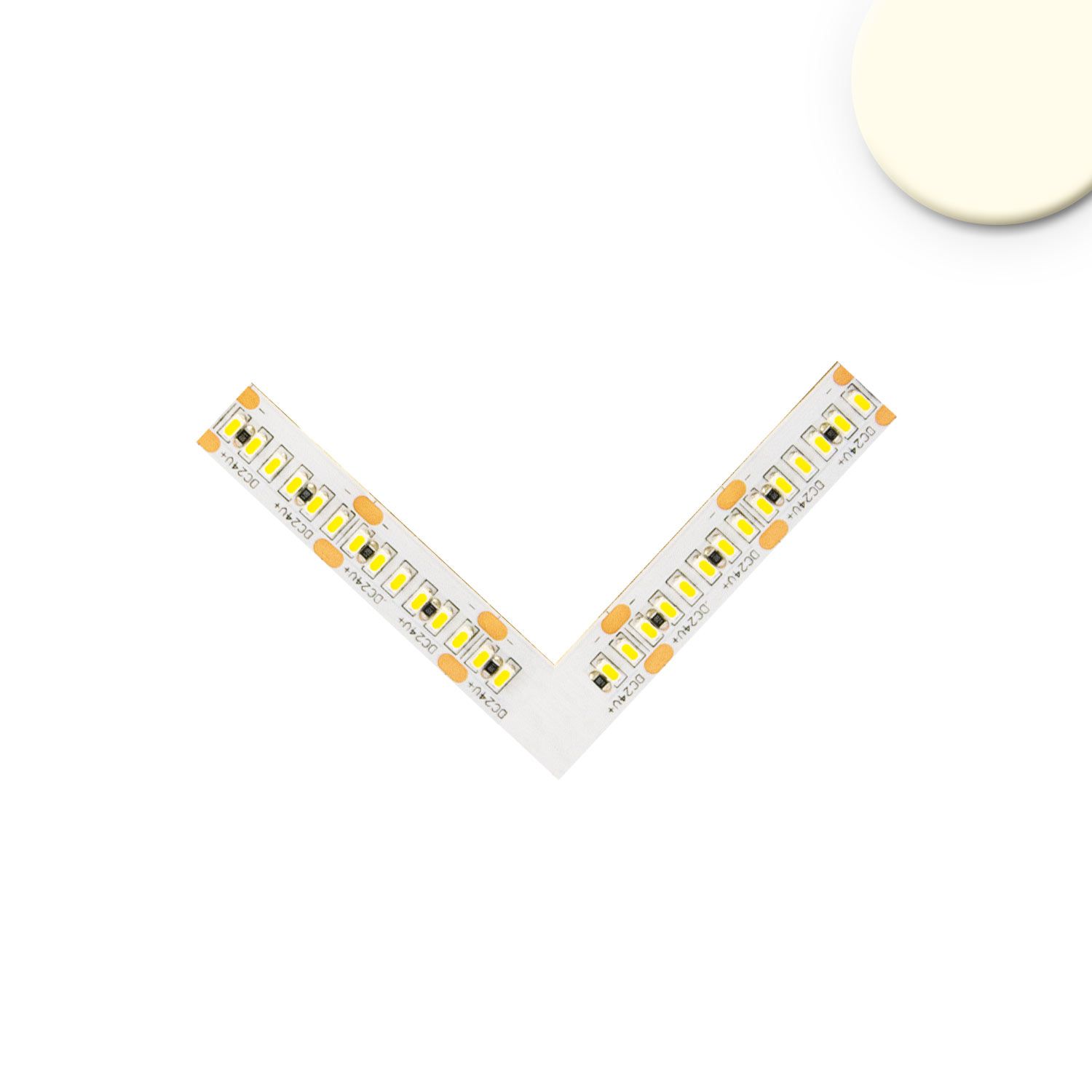 ISOLED Eckverbindung leuchtend 0,5W für MiniAMP Flexband, 24V DC, 6W, IP20, 3000K ISOLED Eckverbindung leuchtend 0,5W für MiniAMP Flexband, 24V DC, 6W, IP20, 3000K - 1