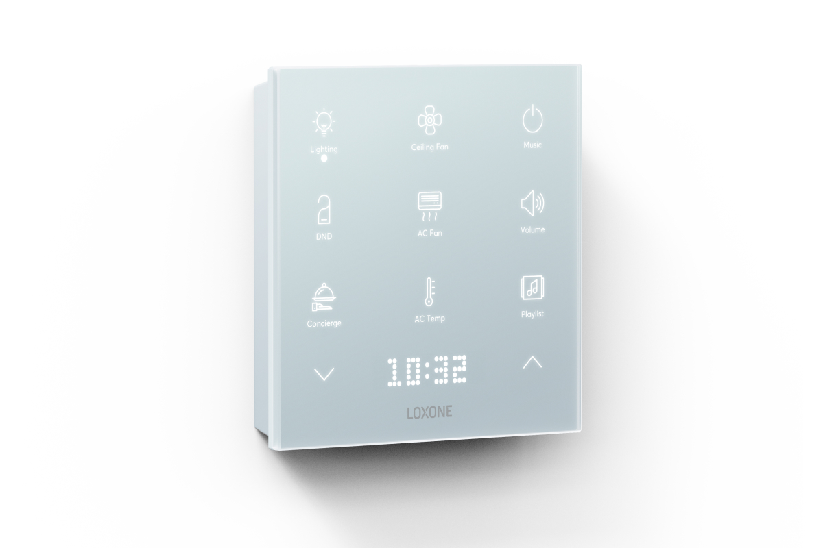 Loxone Touch Pure Flex CO2 Tree Weiß - 4