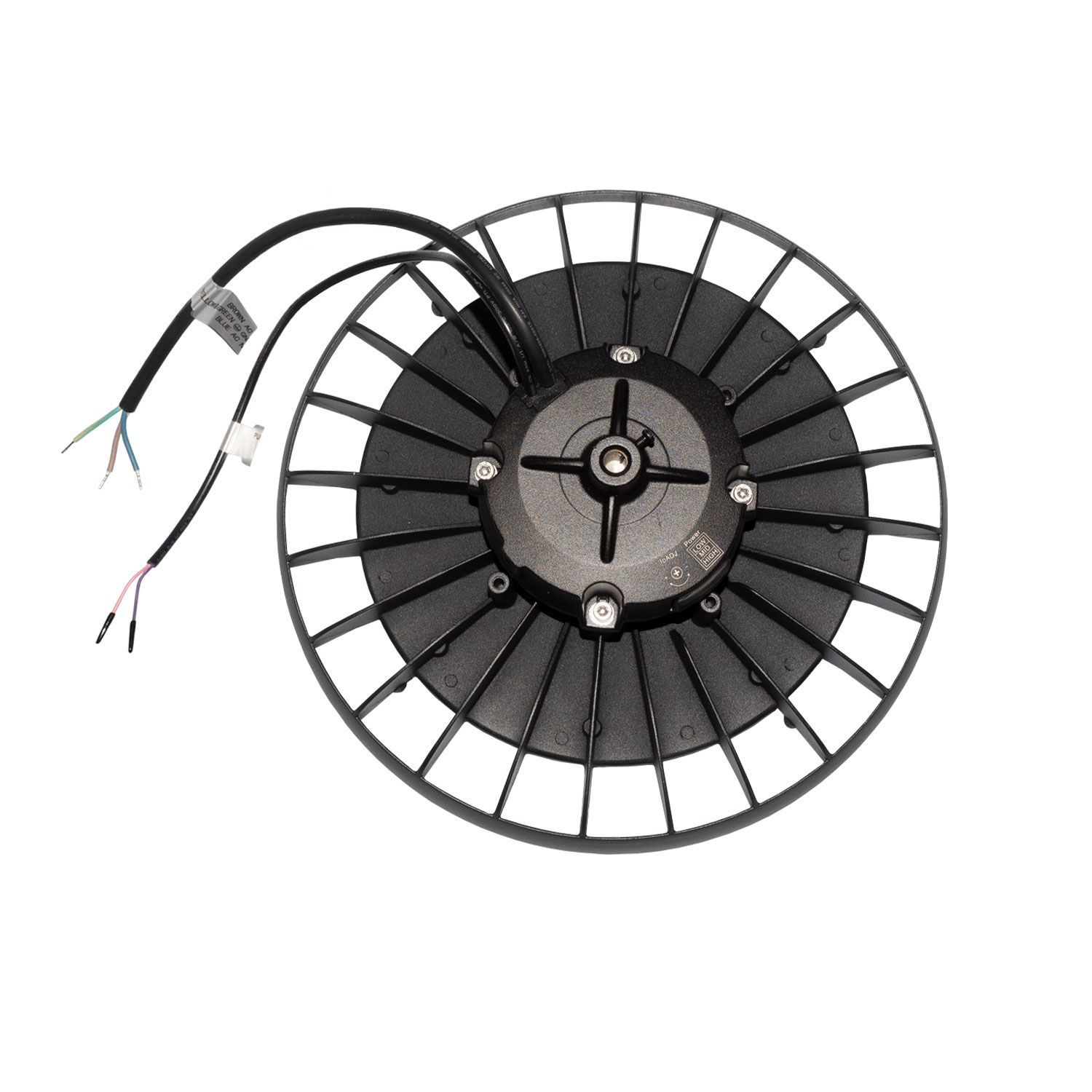 ISOLED LED Hallenleuchte FL2, PowerSwitch 120W|150W|200W, 90°, IK10, IP65, 1-10V dimmbar, kaltweiß - 6