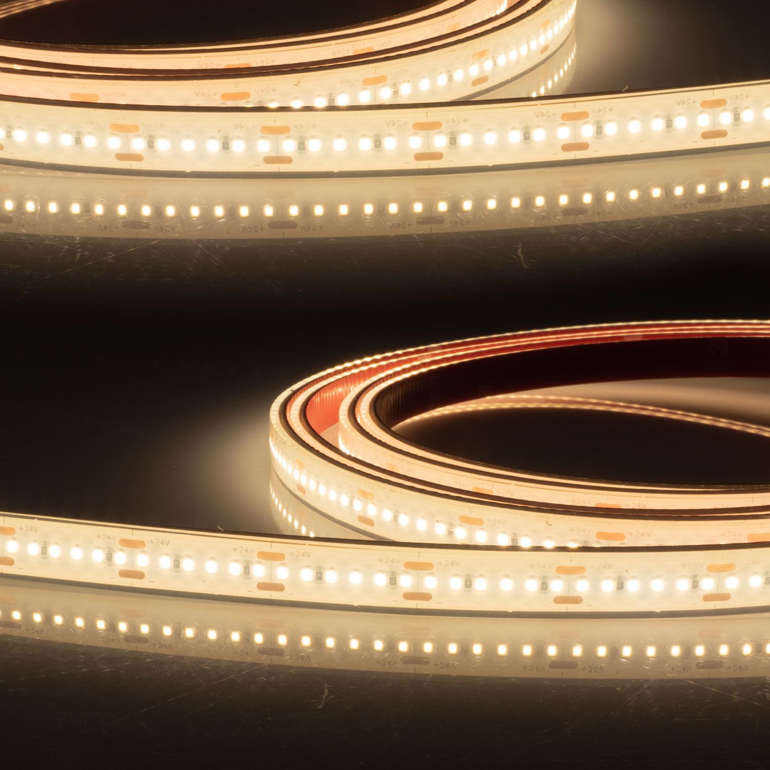 ISOLED LED AQUA930 Linear Flexband, 24V DC, 10W, IP68, 3000K, 5m Rolle, 240 LED/m - 1